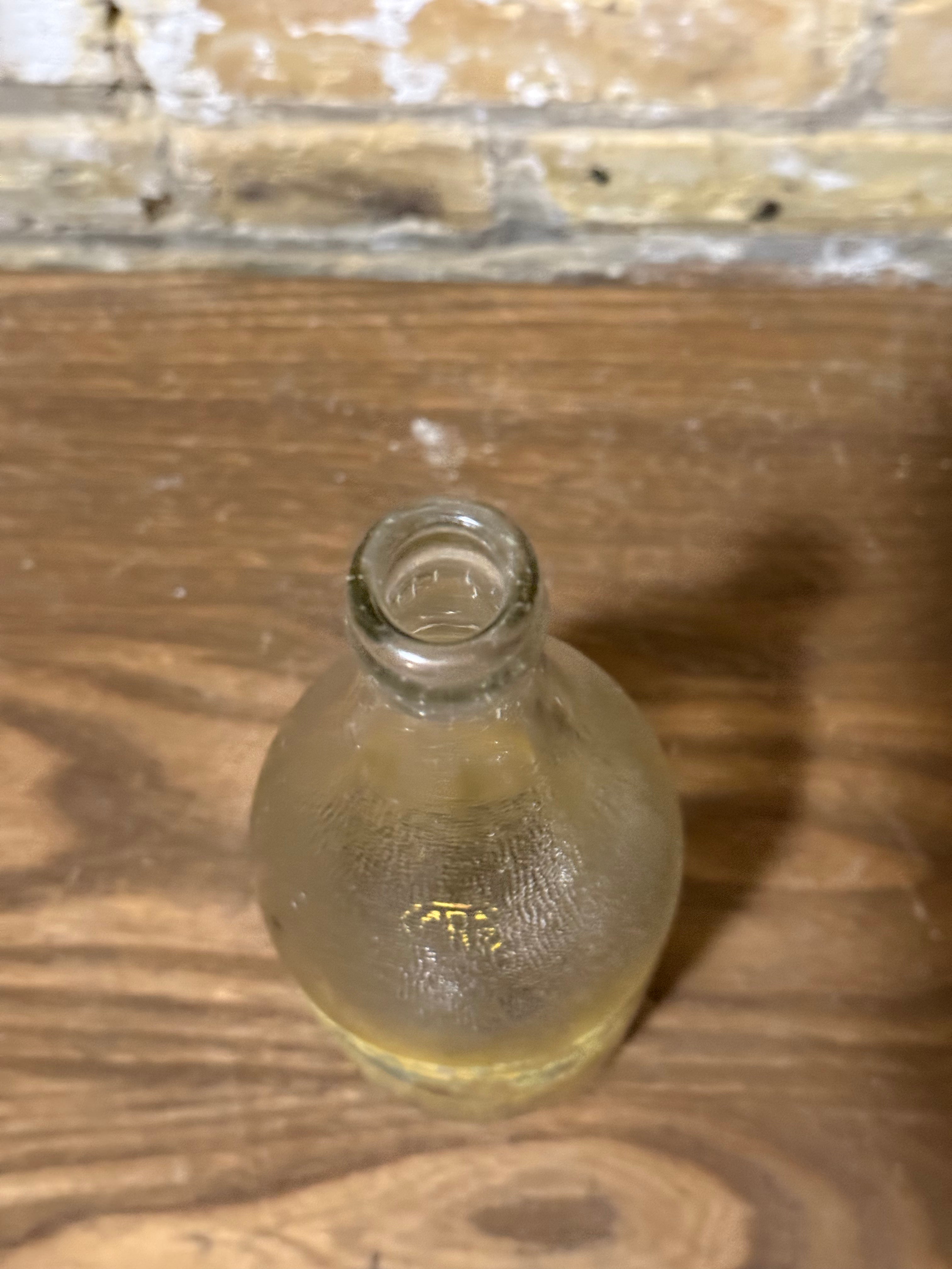 Vintage Crystal Springs Glass Bottle