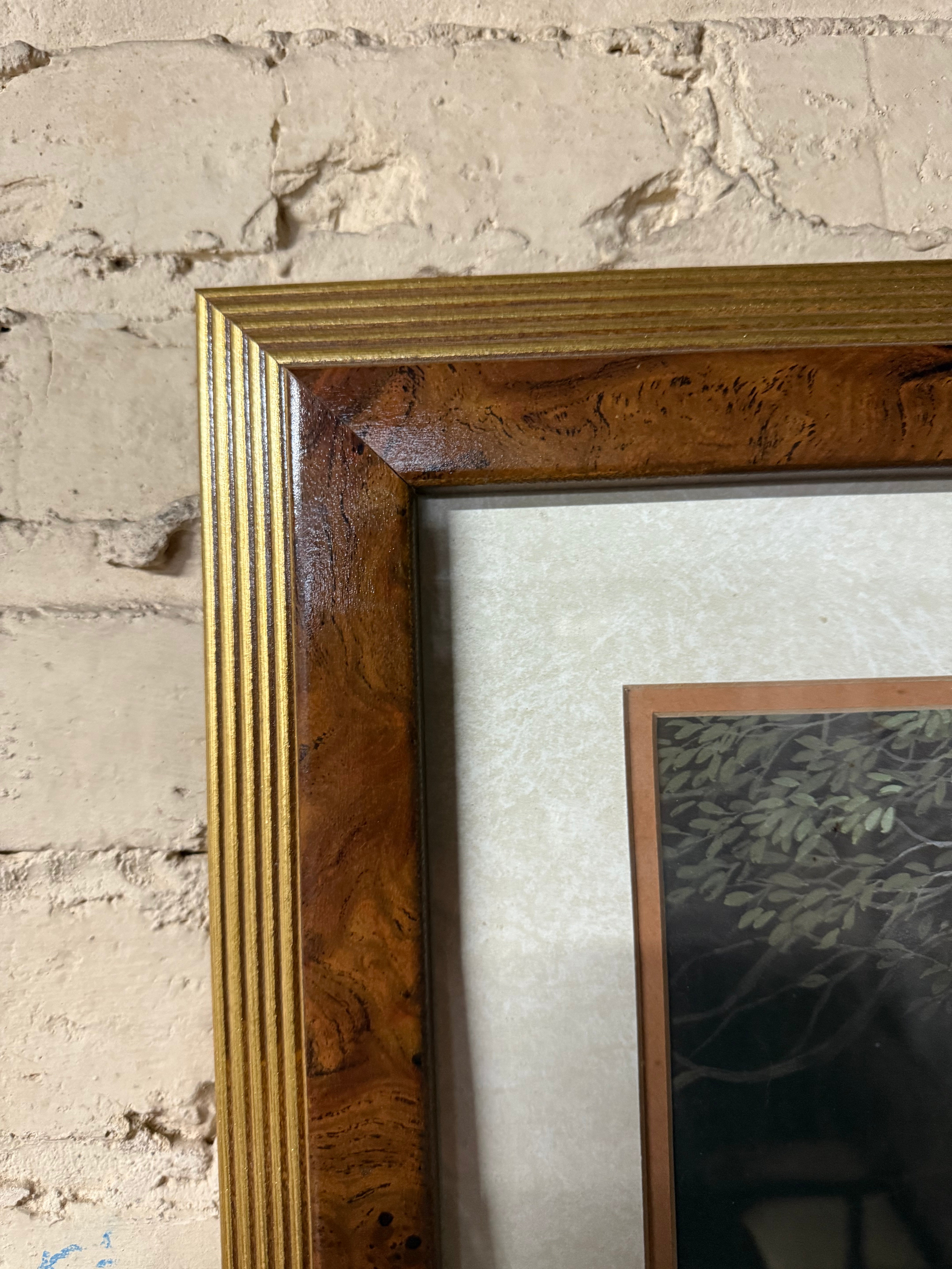 Don Balke Signed 1992 Leopard Jaguar Framed Print