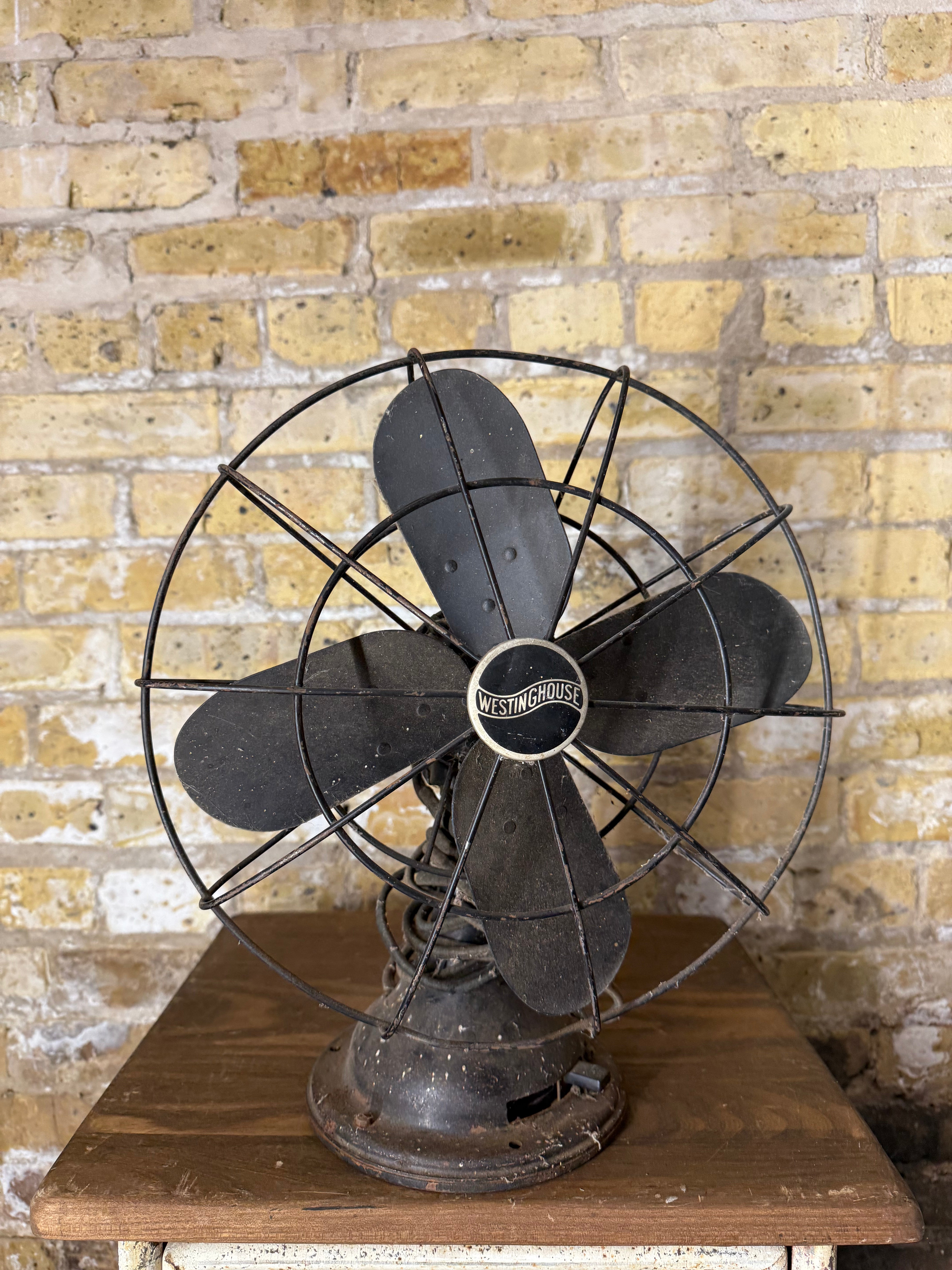 Antique Westinghouse Electric Fan