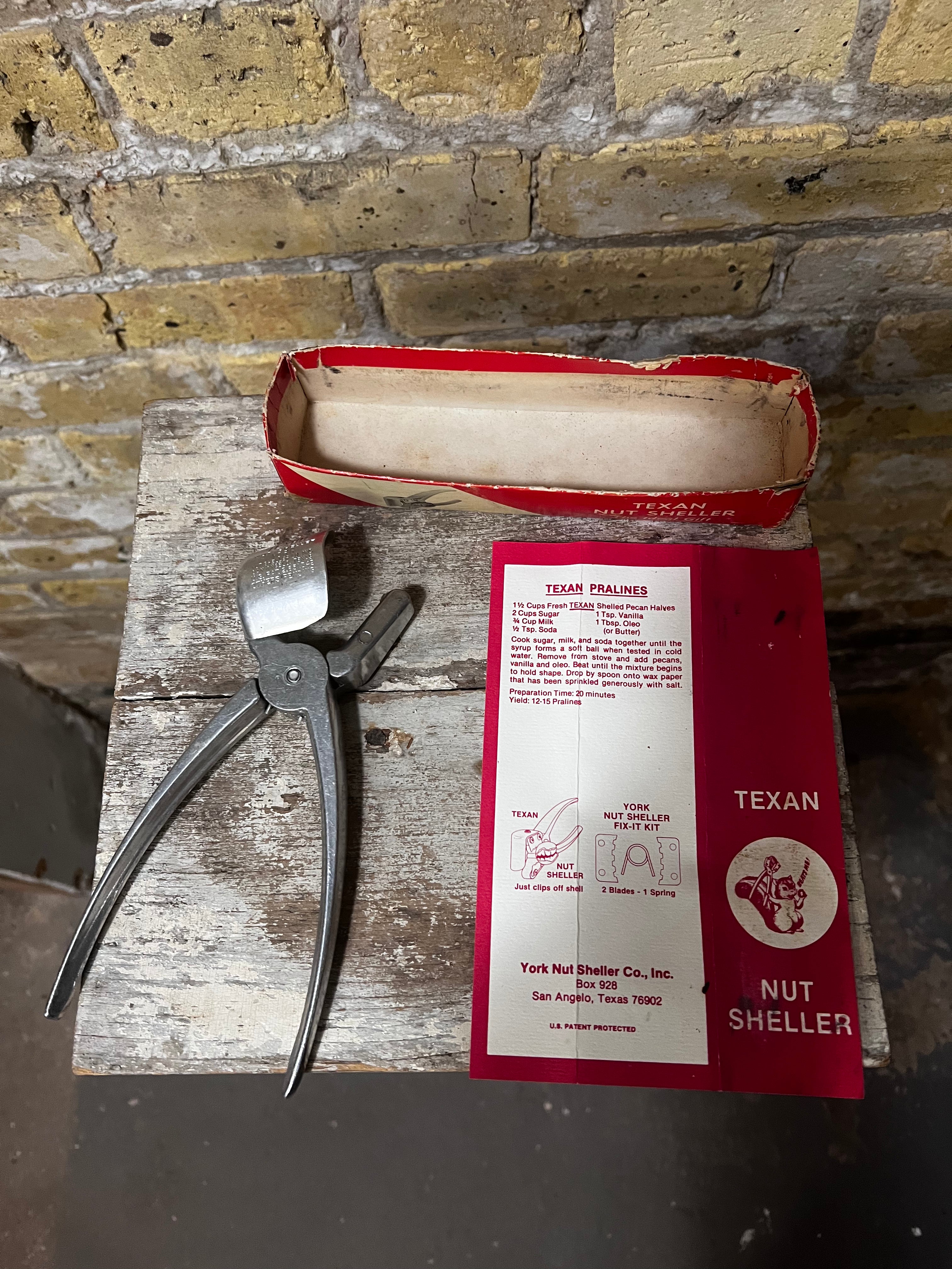 Texan Nut Sheller - patented from York Co.