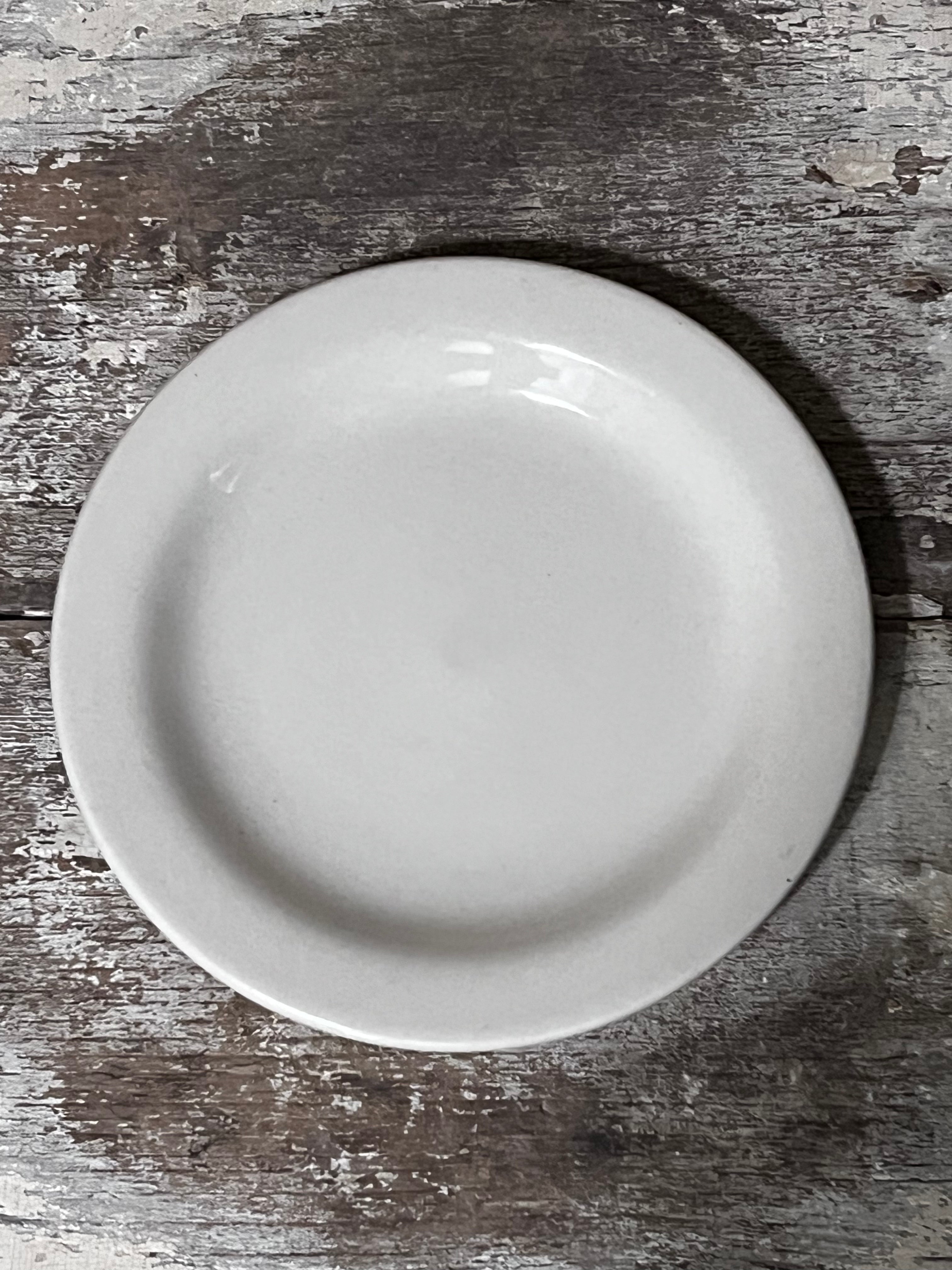 Old Vintage Syscoware White Saucer