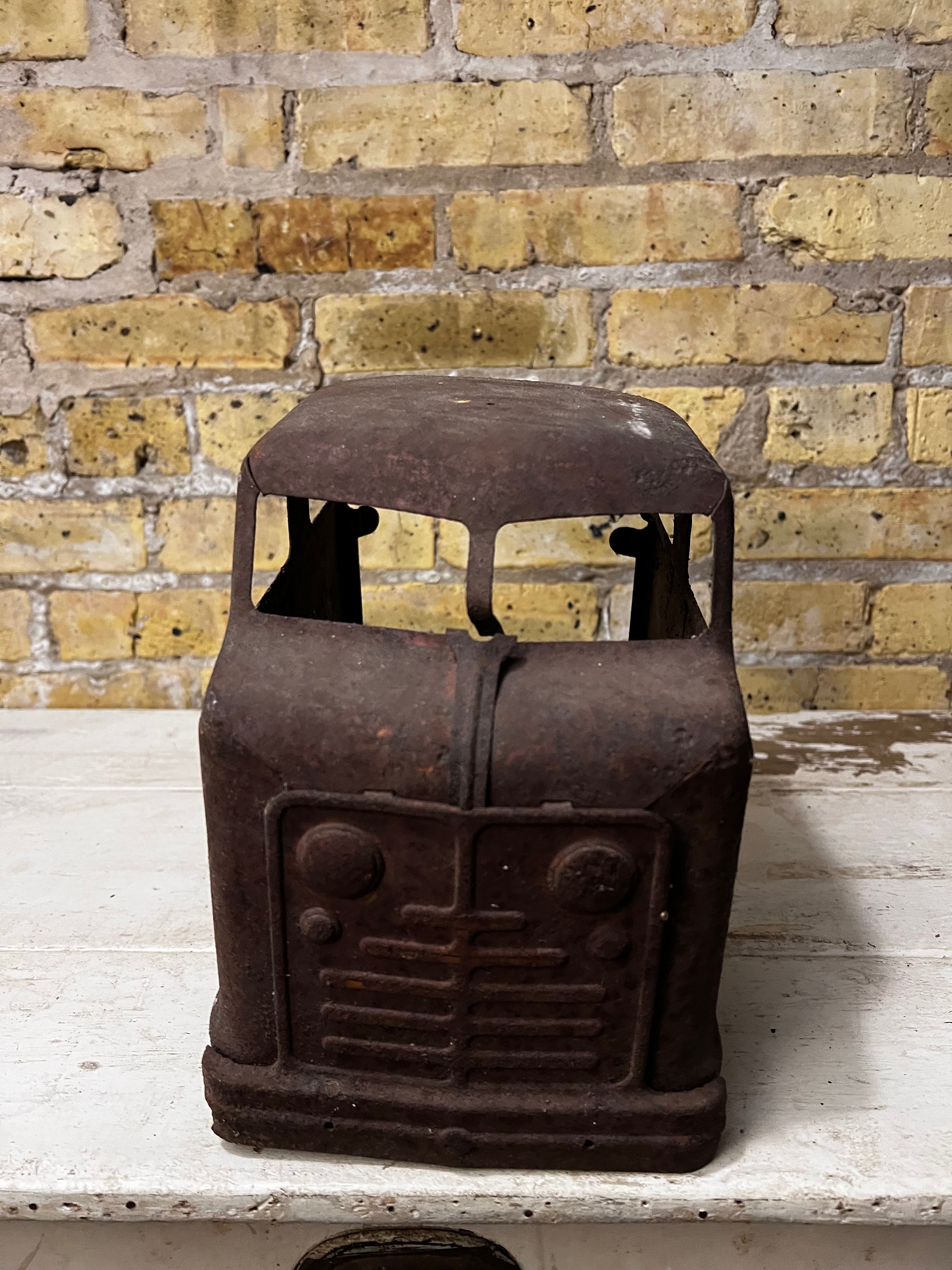 Metal partial Antique Toy Truck.