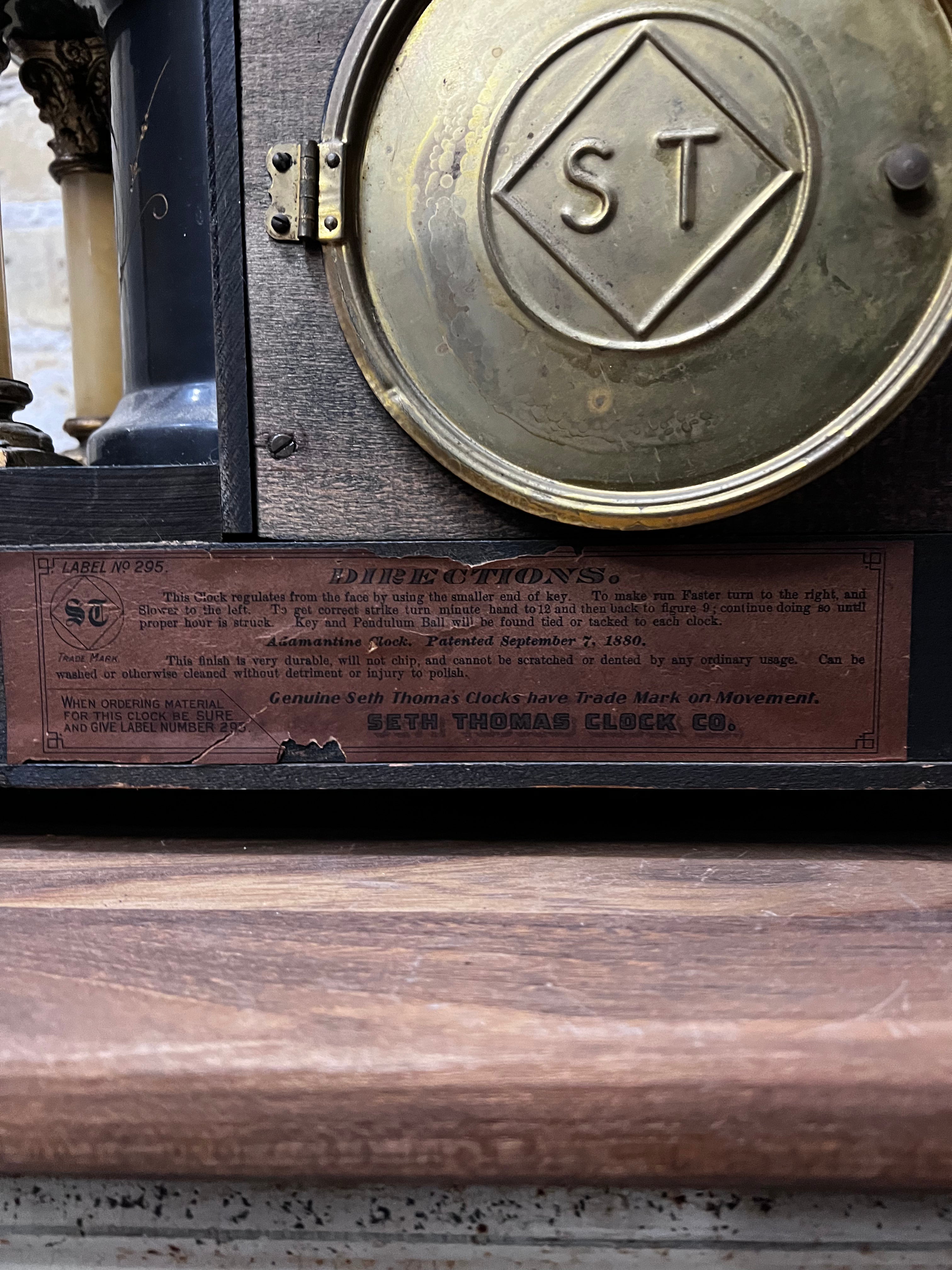 Seth Thomas Mantle Clock