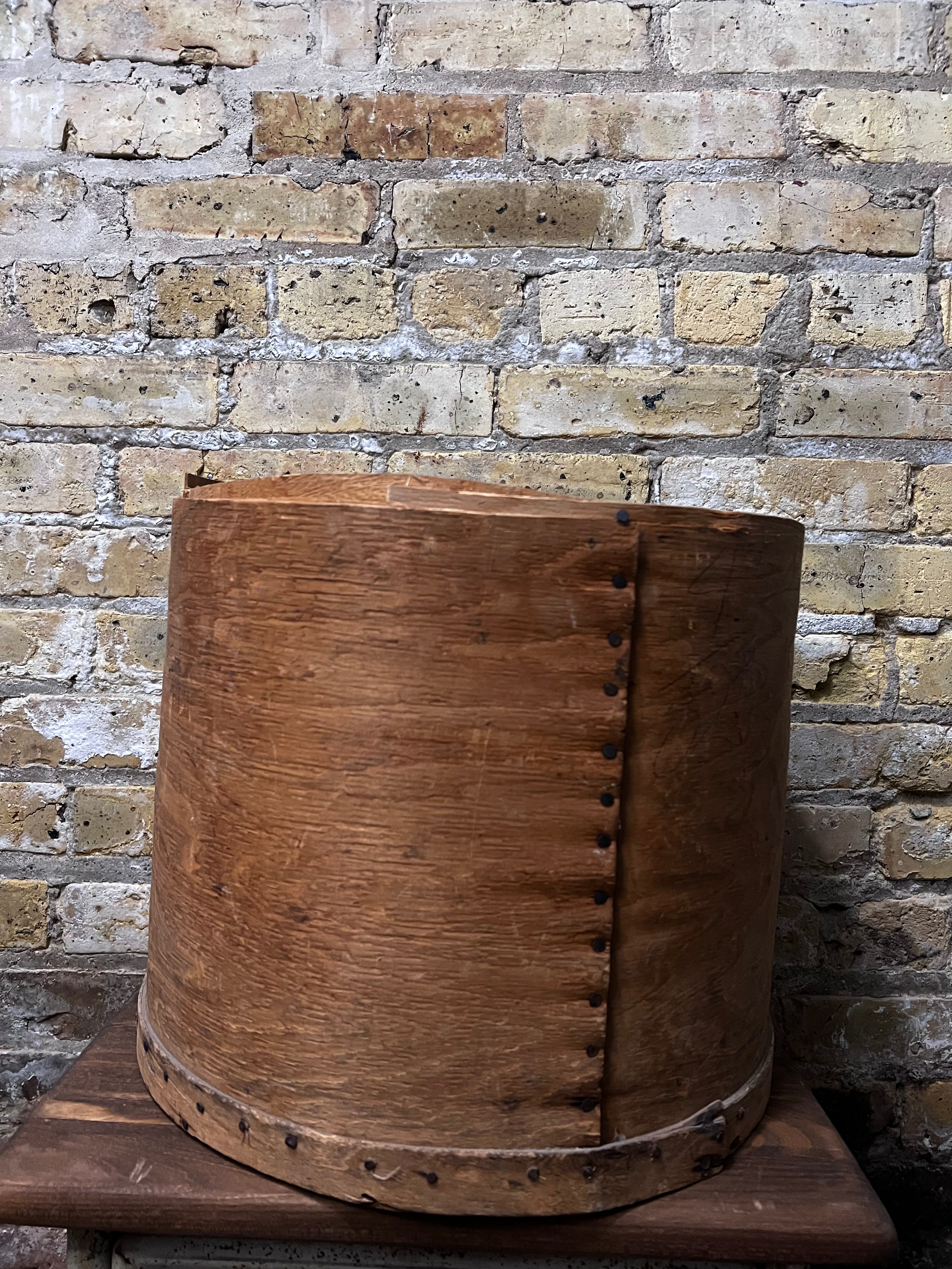 Large Wooden Cheese Box