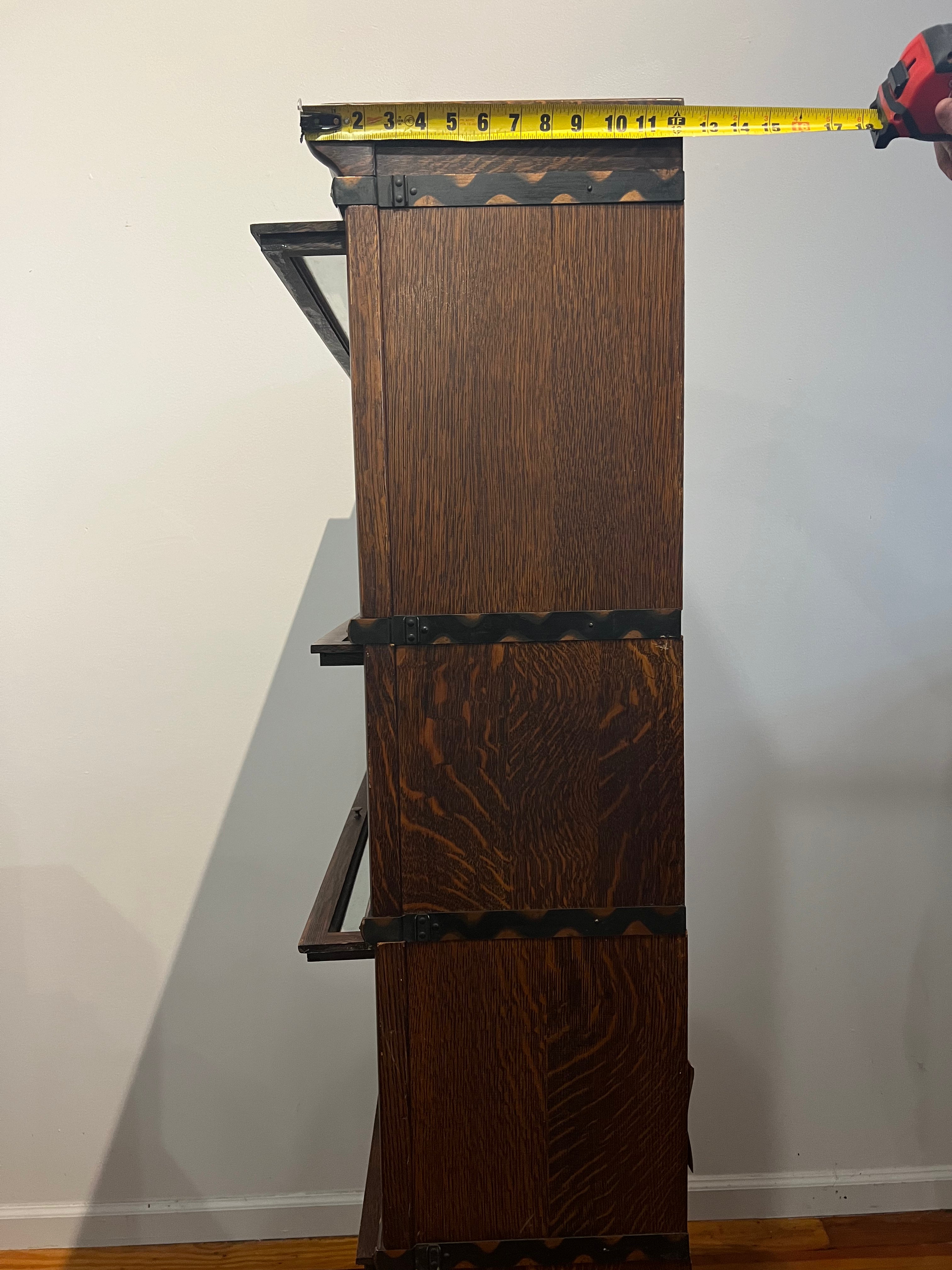 Five Shelf Barrister Bookcase