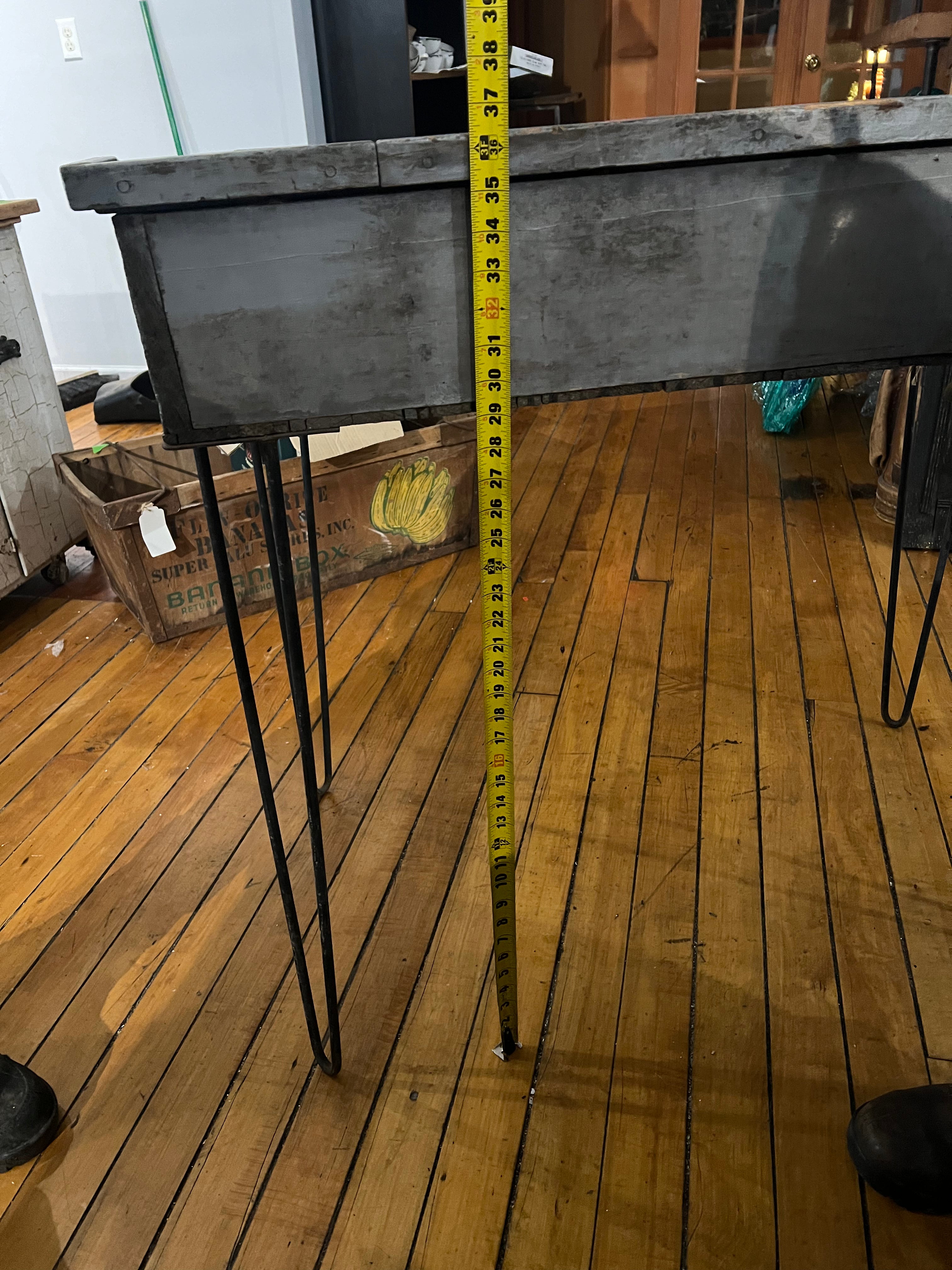 Vintage Indian Hairpin Desk