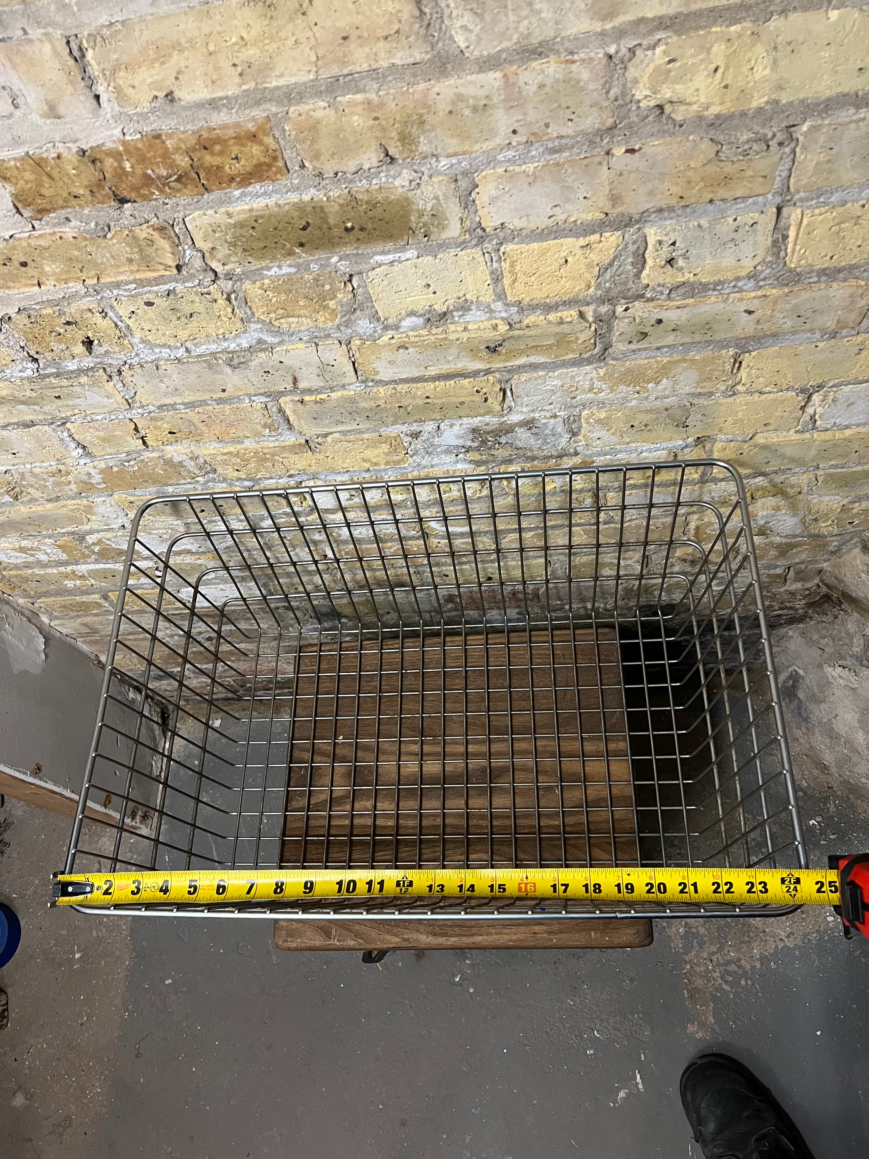Vintage Metal Crate