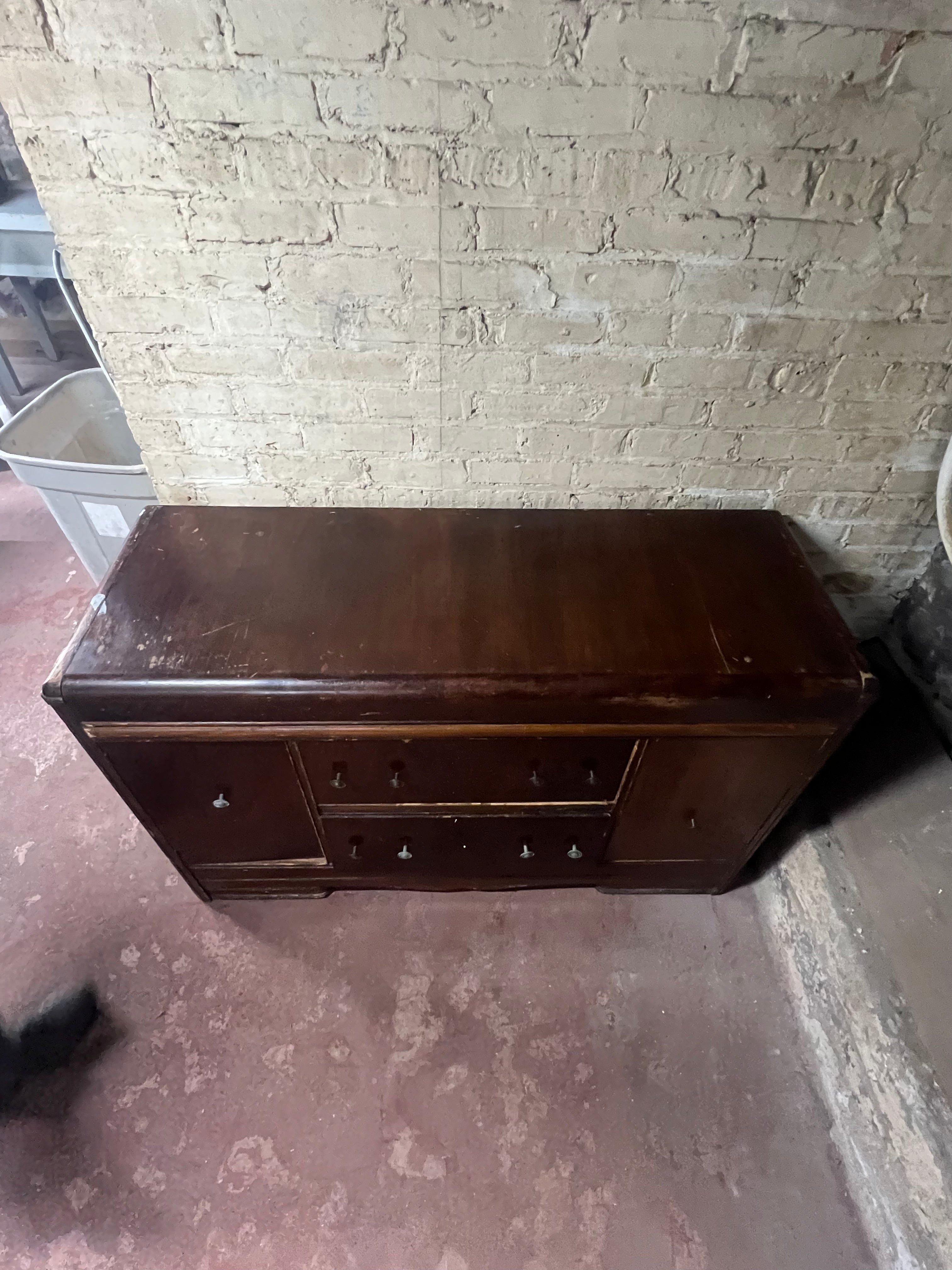 Mid Century Modern Wood Chest