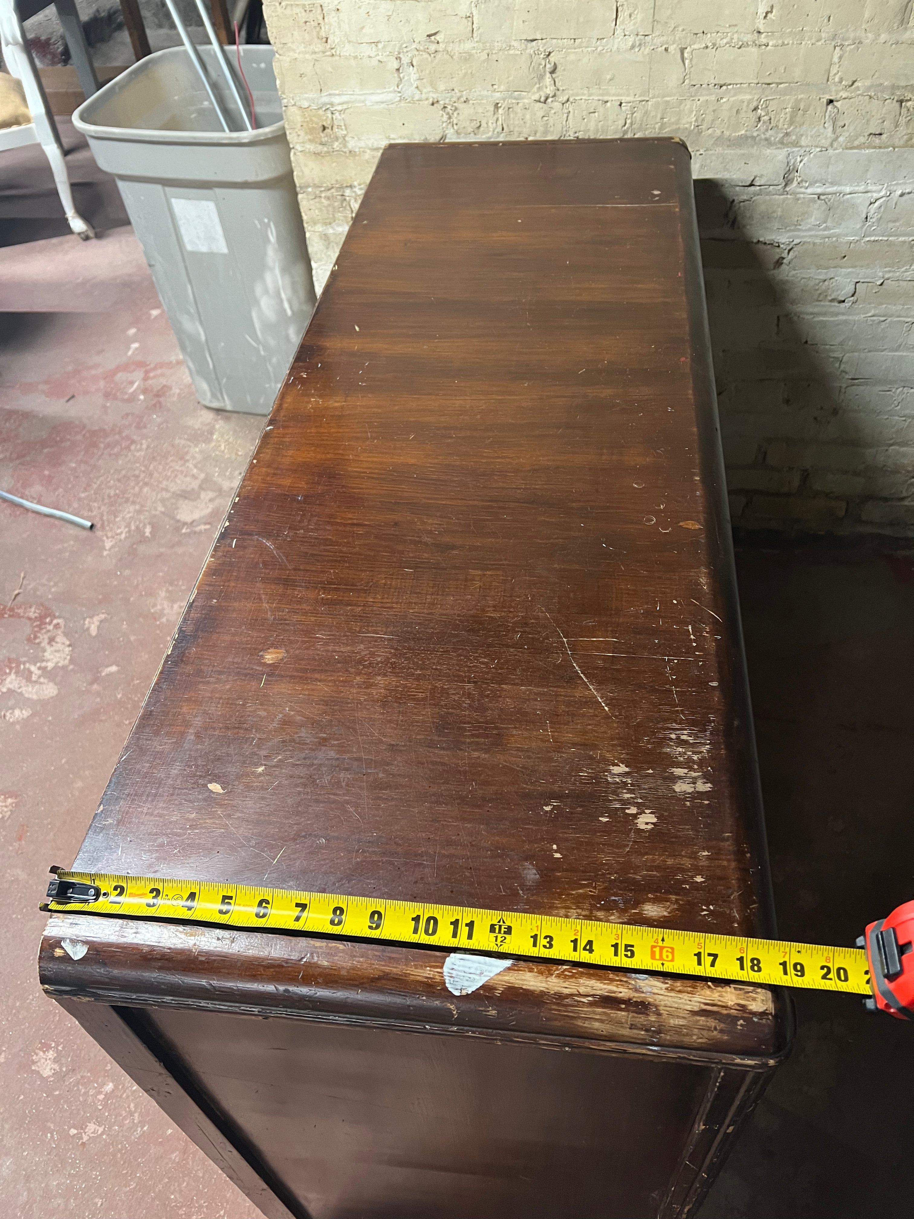 Mid Century Modern Wood Chest