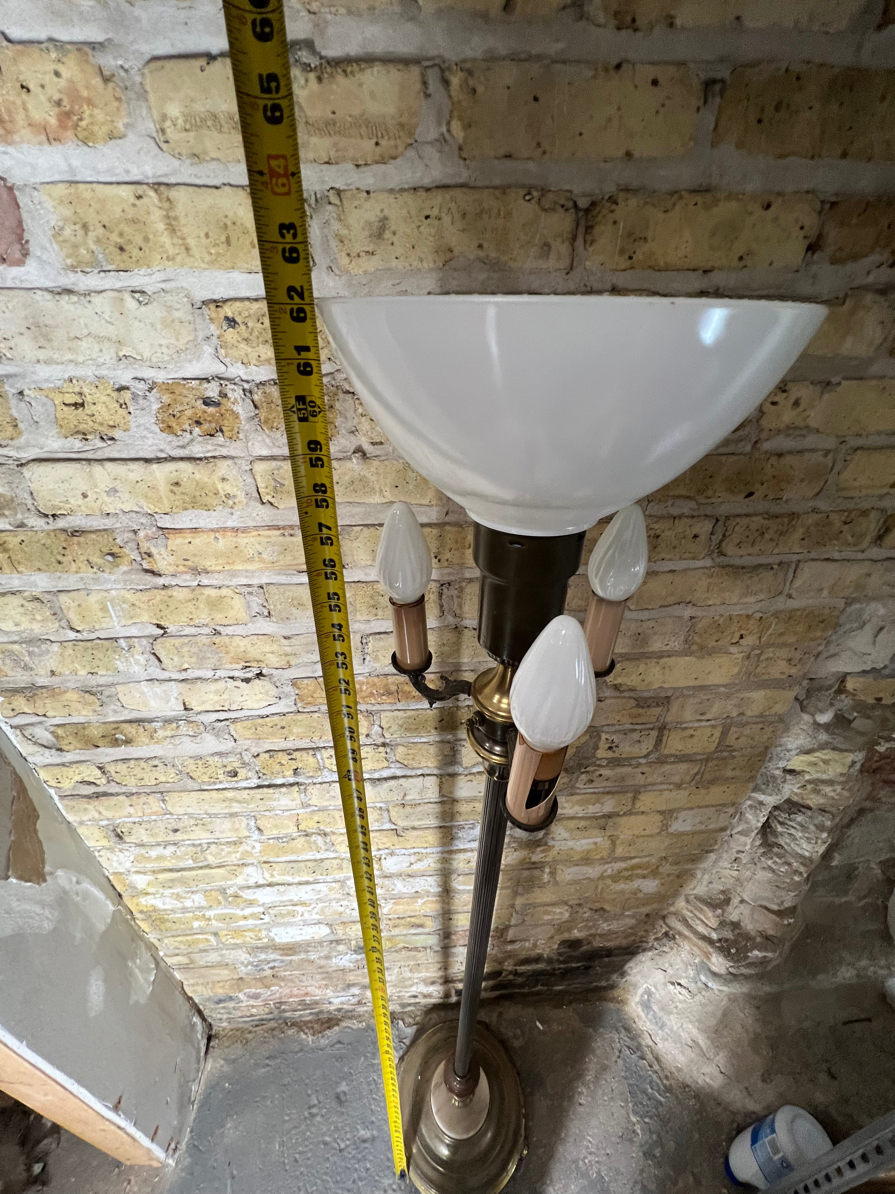 Gilbert Rohde Torchiere Floor Lamp