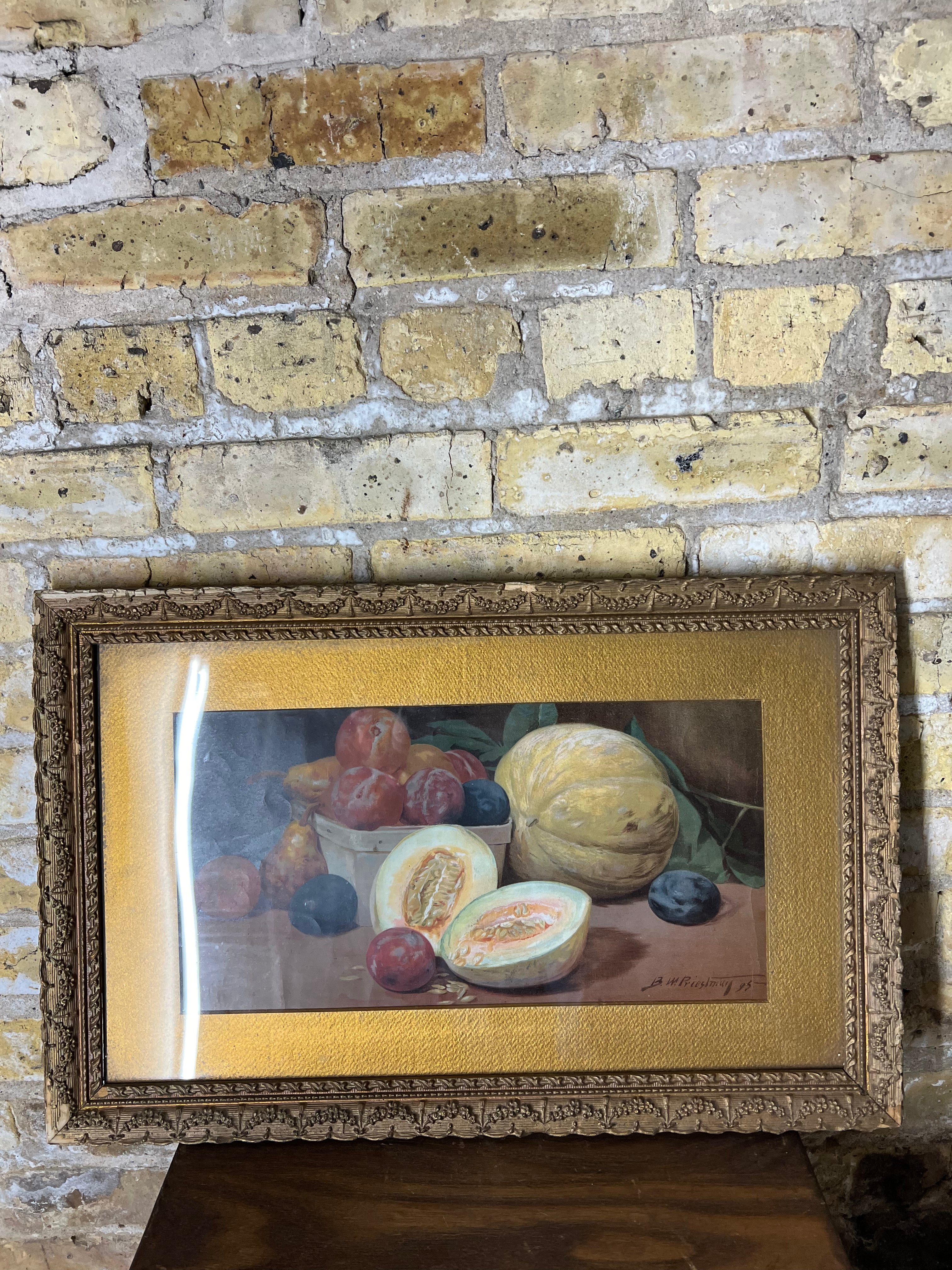 Vintage Oil Painting “Fruit"