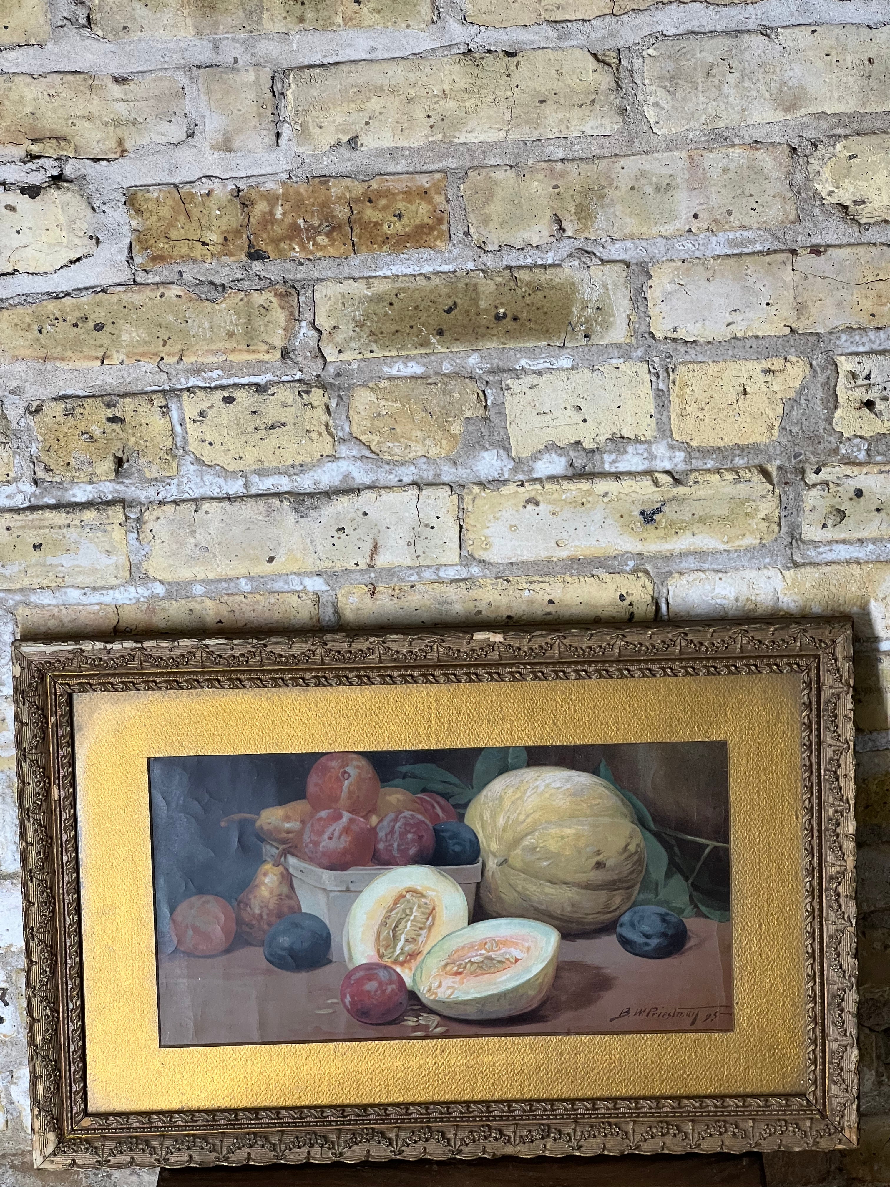 Vintage Oil Painting “Fruit"