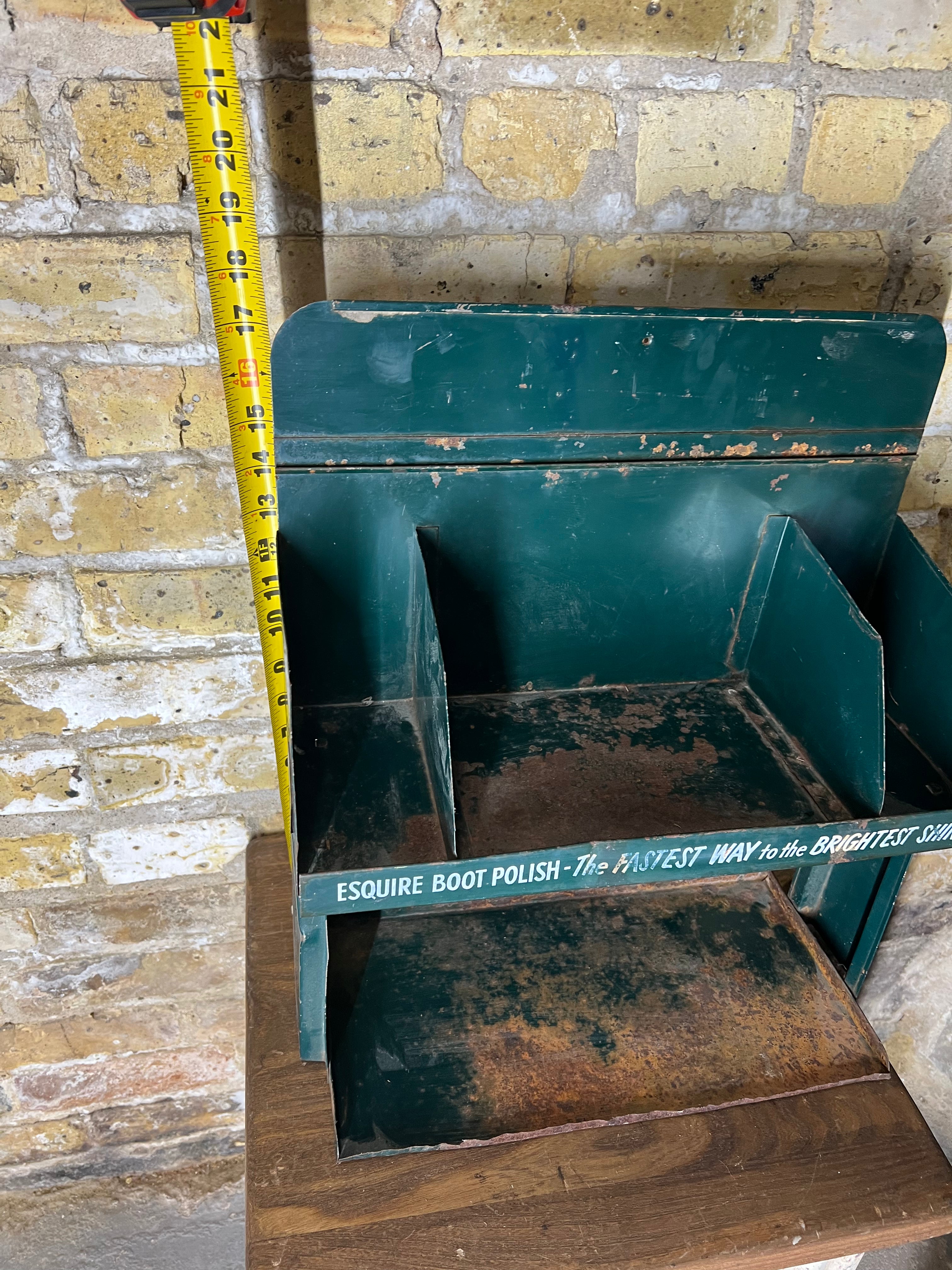 Metal Advertising Esquire Display Stand