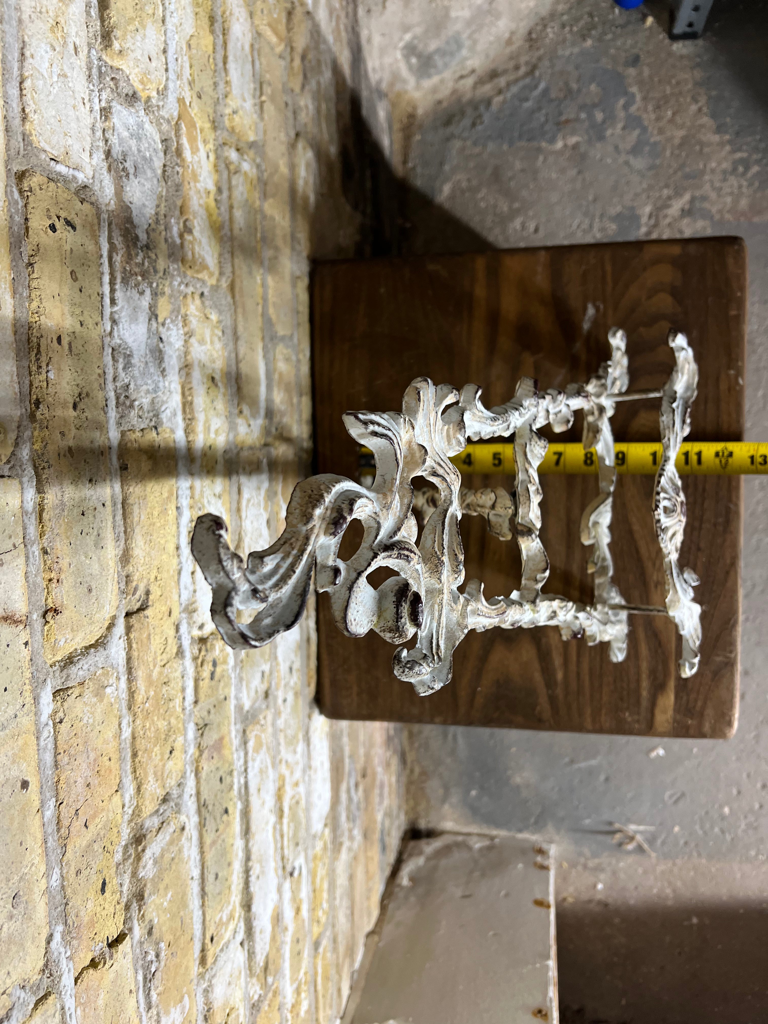 Vintage Cast Iron Picture Frame Holder