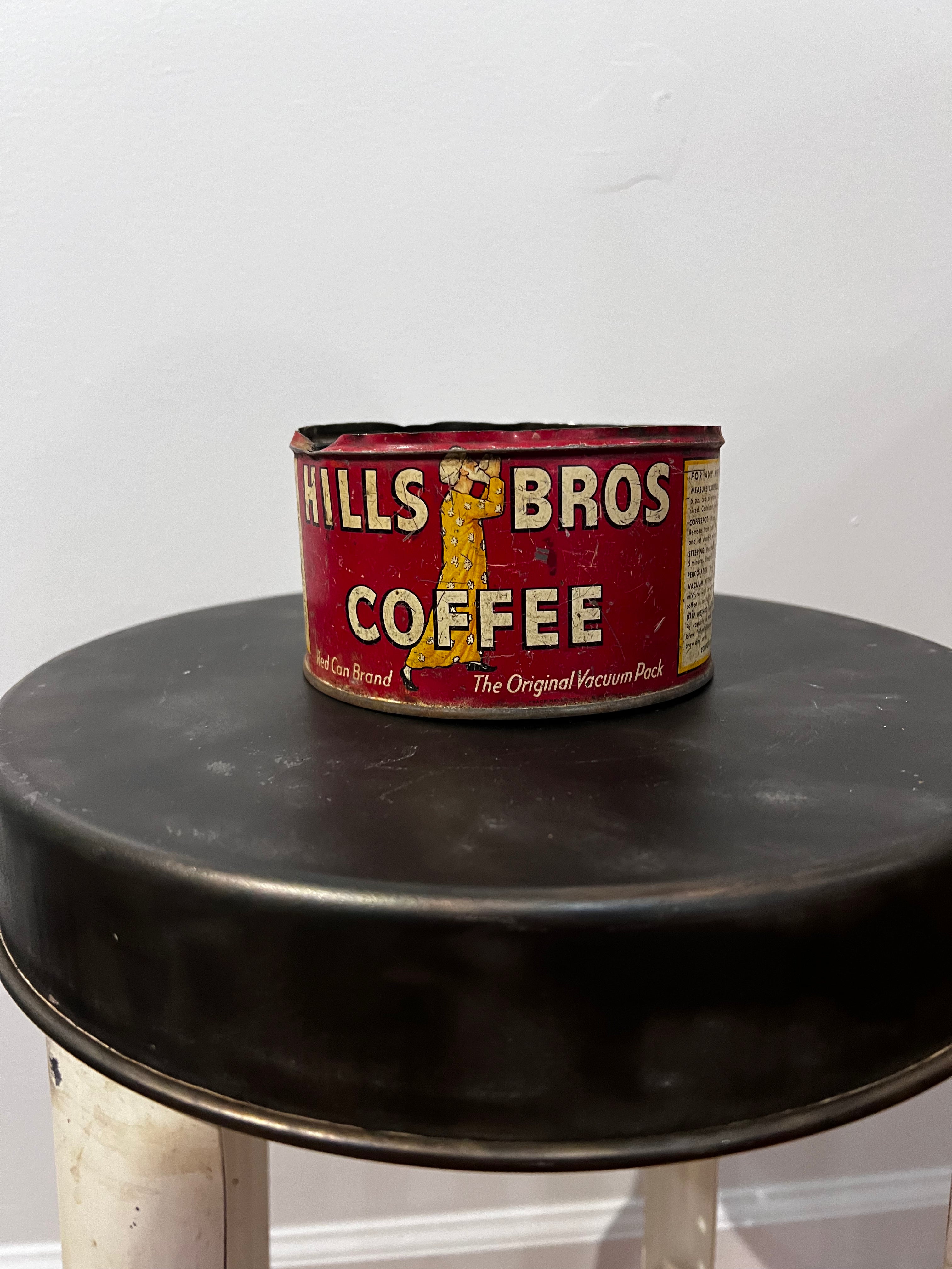 Hills Bros Coffee Can