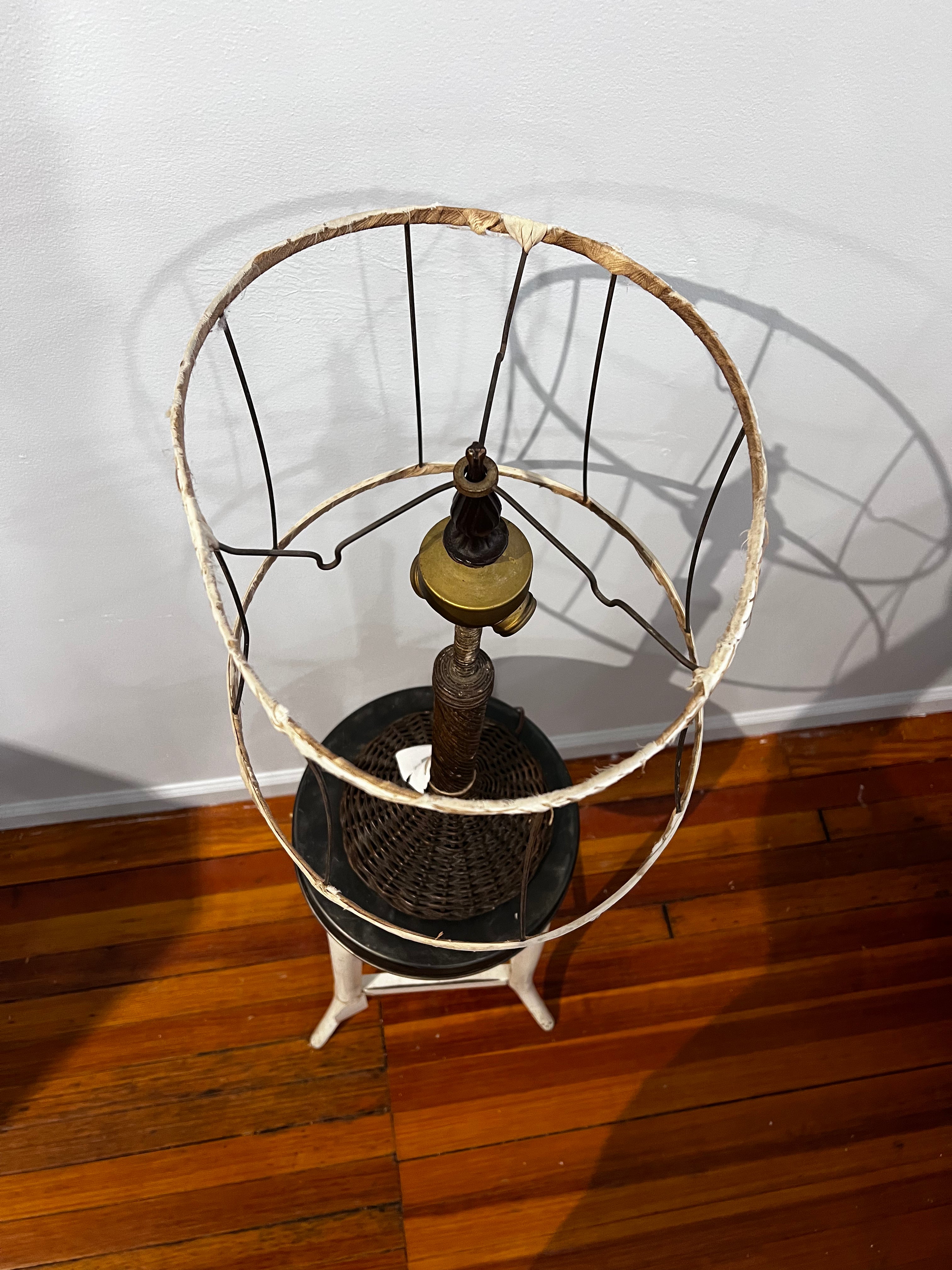 Wicker Lamp