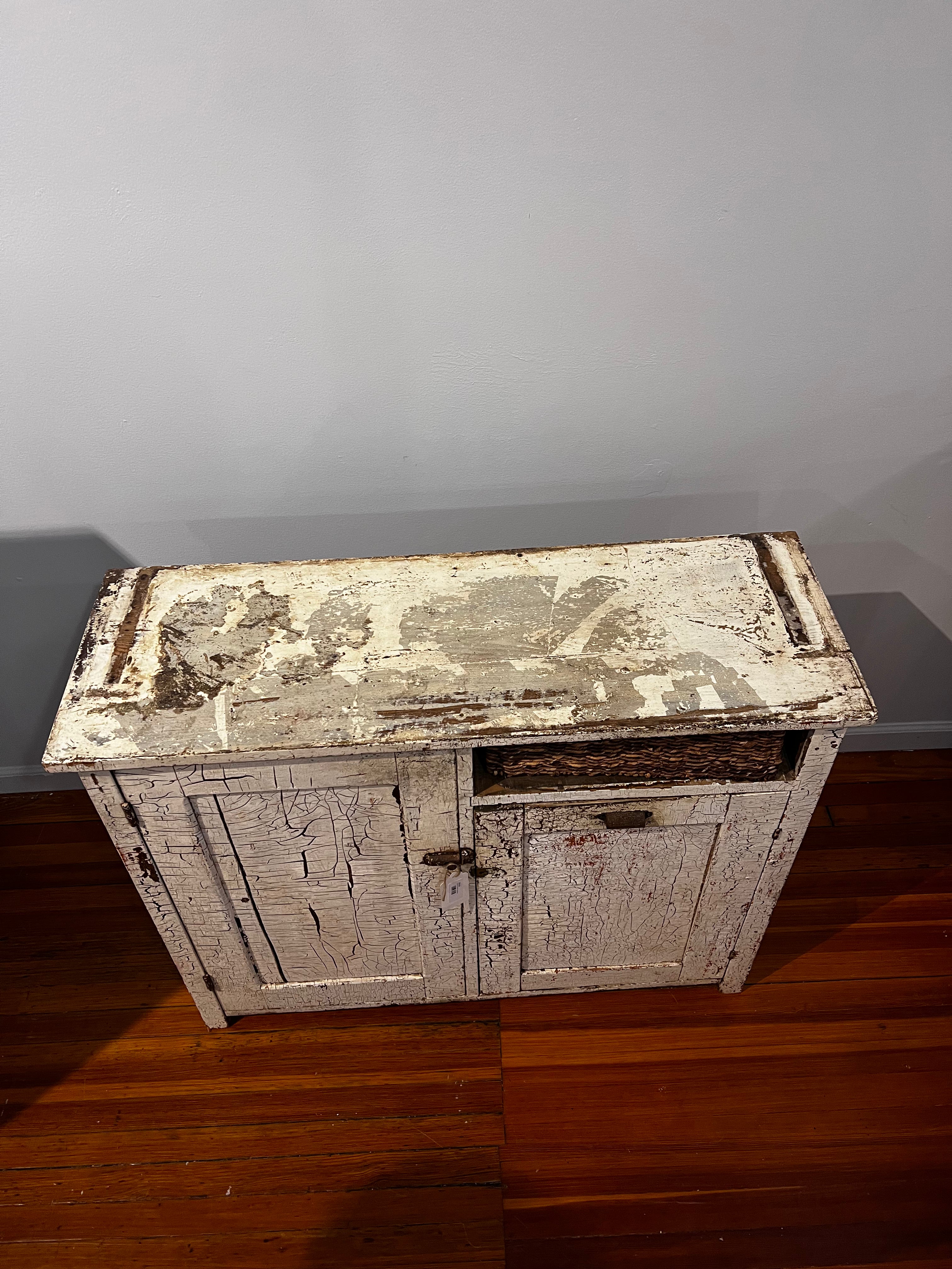 Cream Console Cupboard