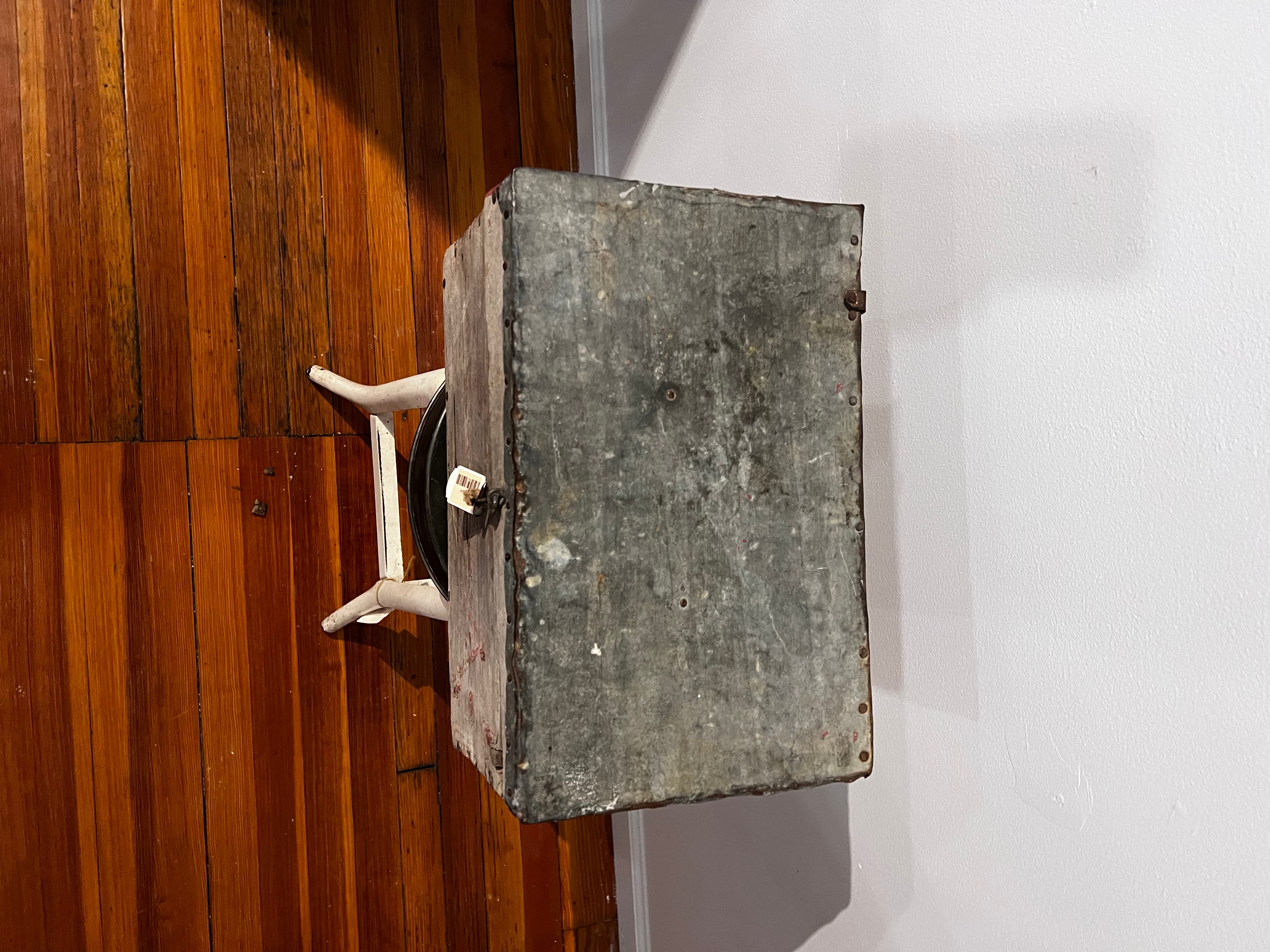 Zinc Top Box