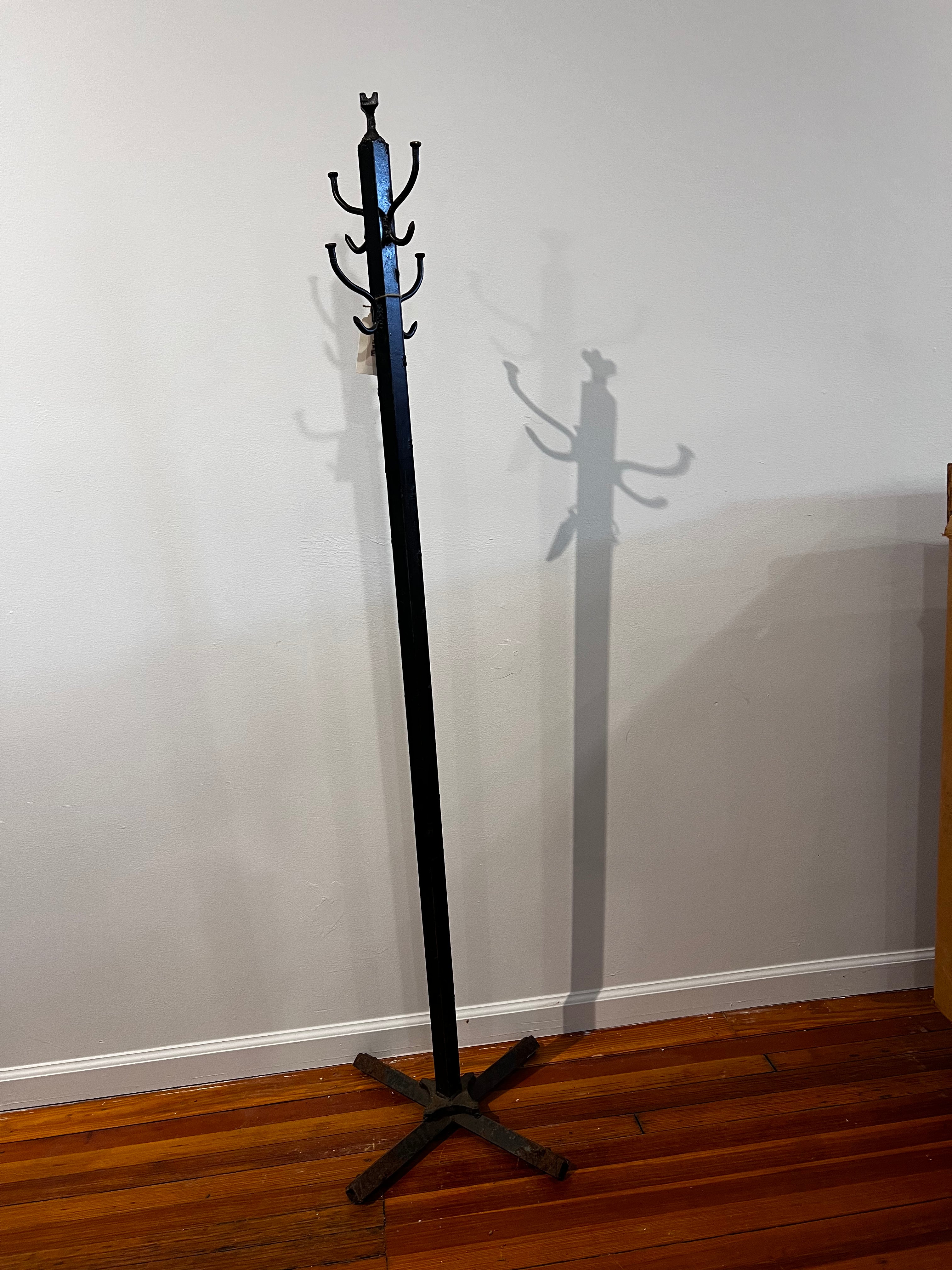 Iron Coat Rack