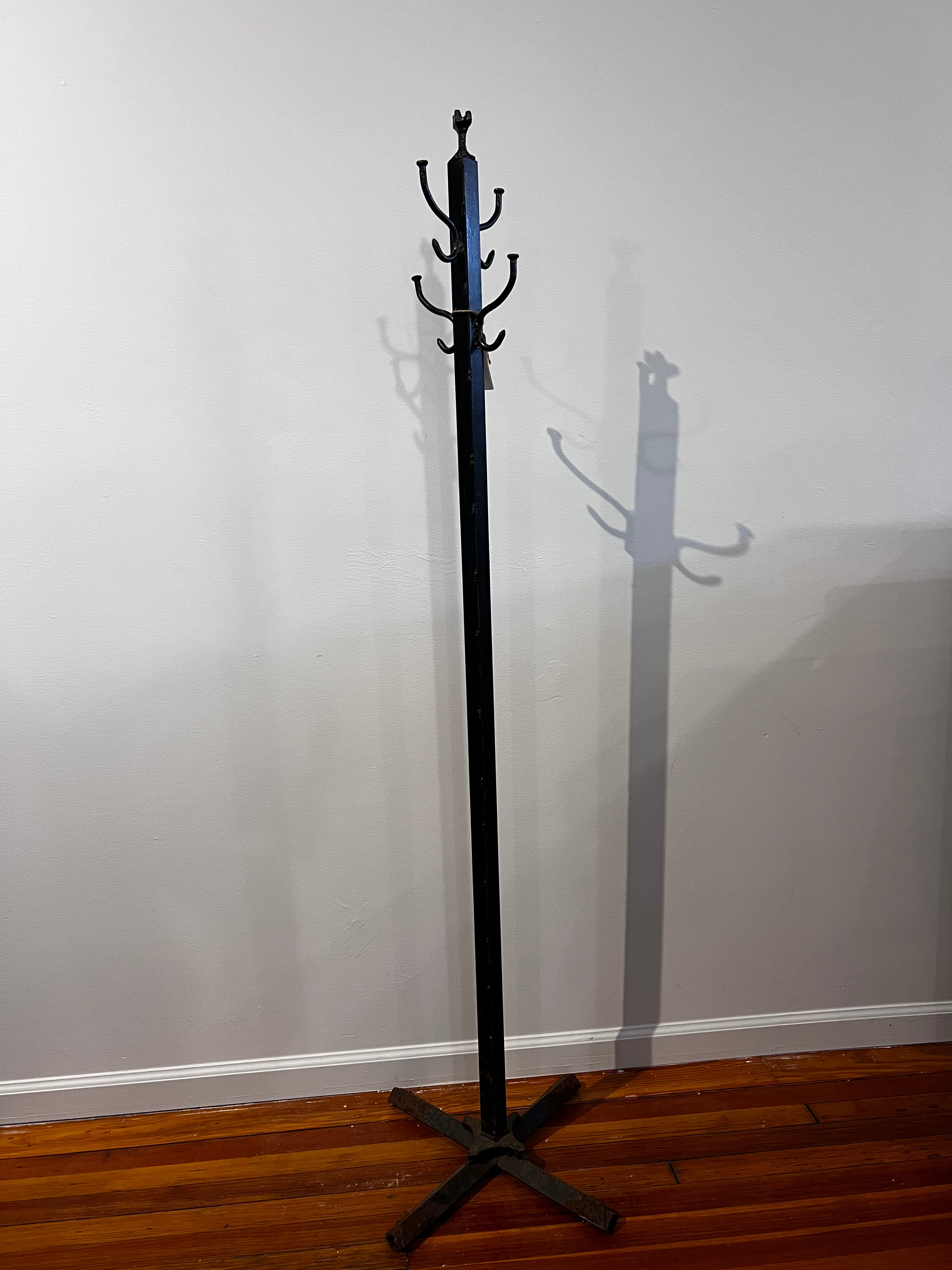 Iron Coat Rack