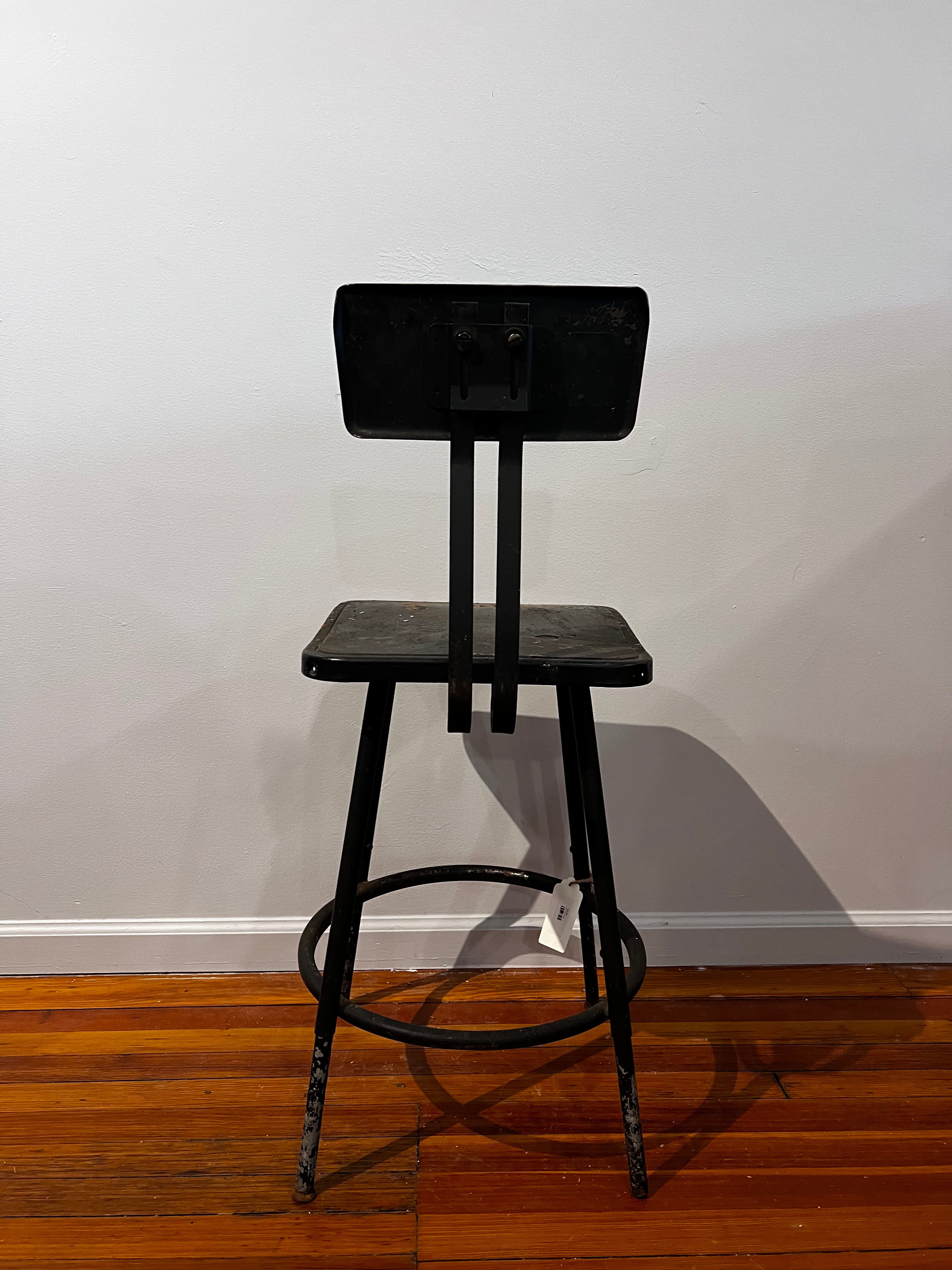 Black Shop Stool
