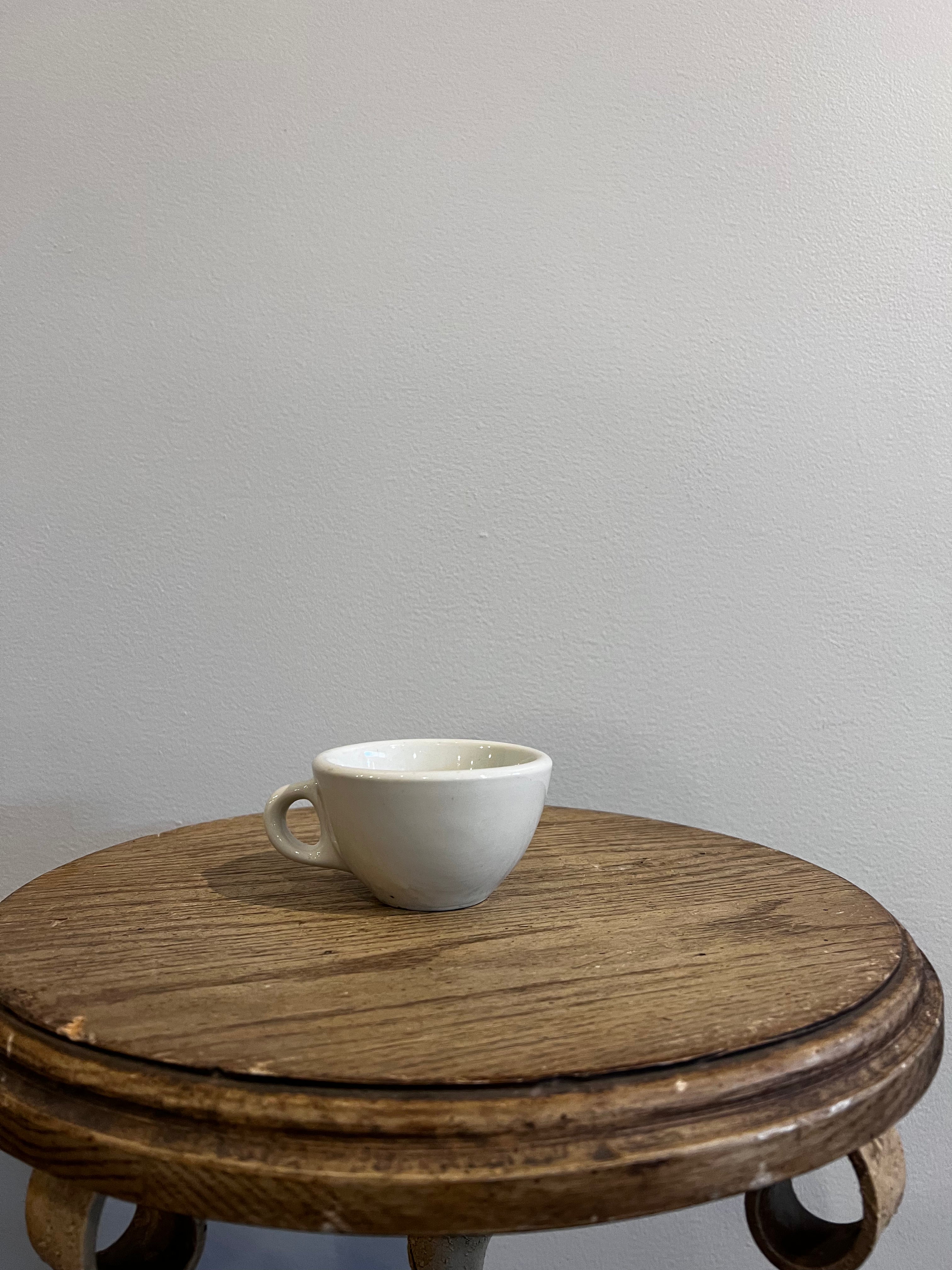 White Ceramic Coffee Cup