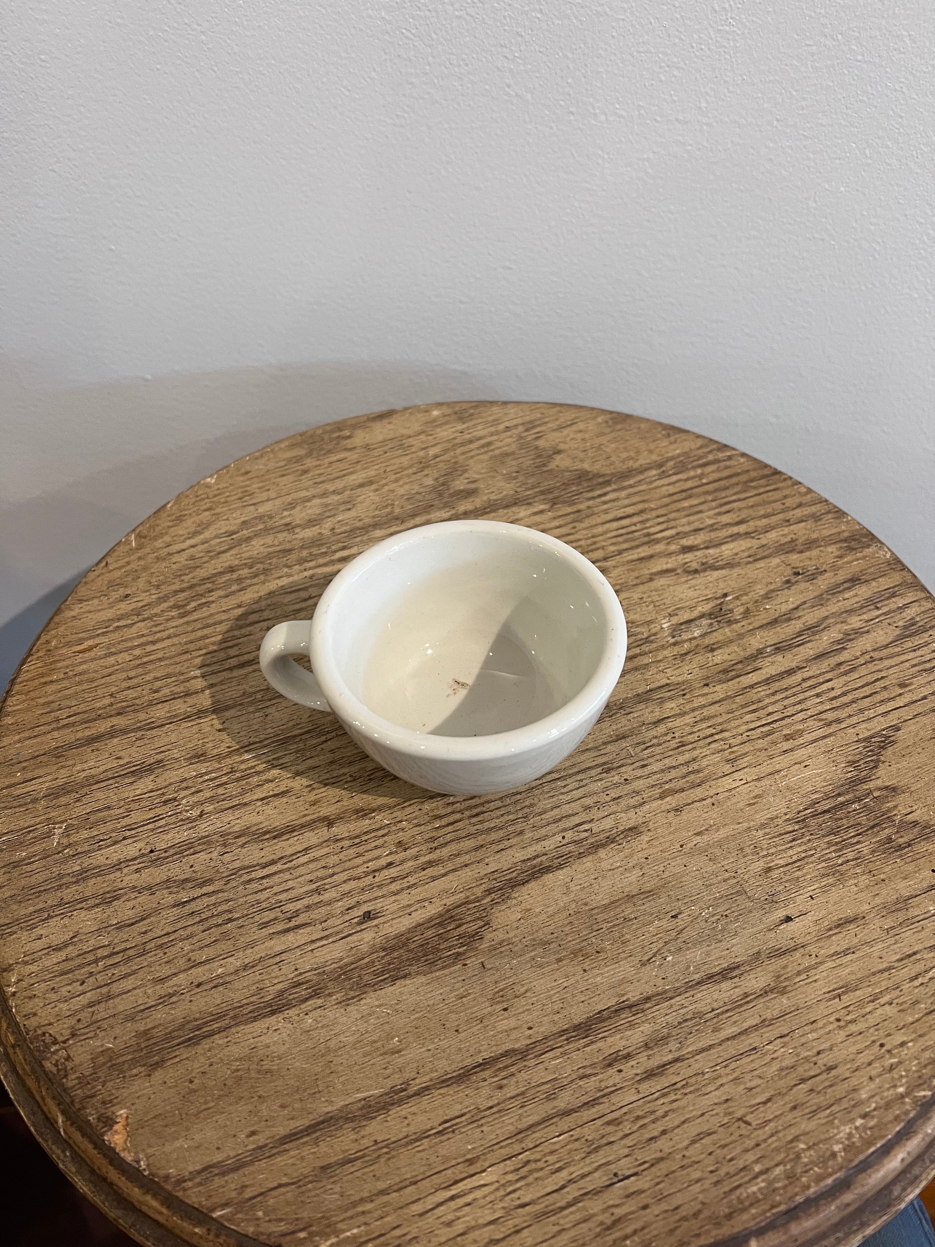 White Ceramic Coffee Cup