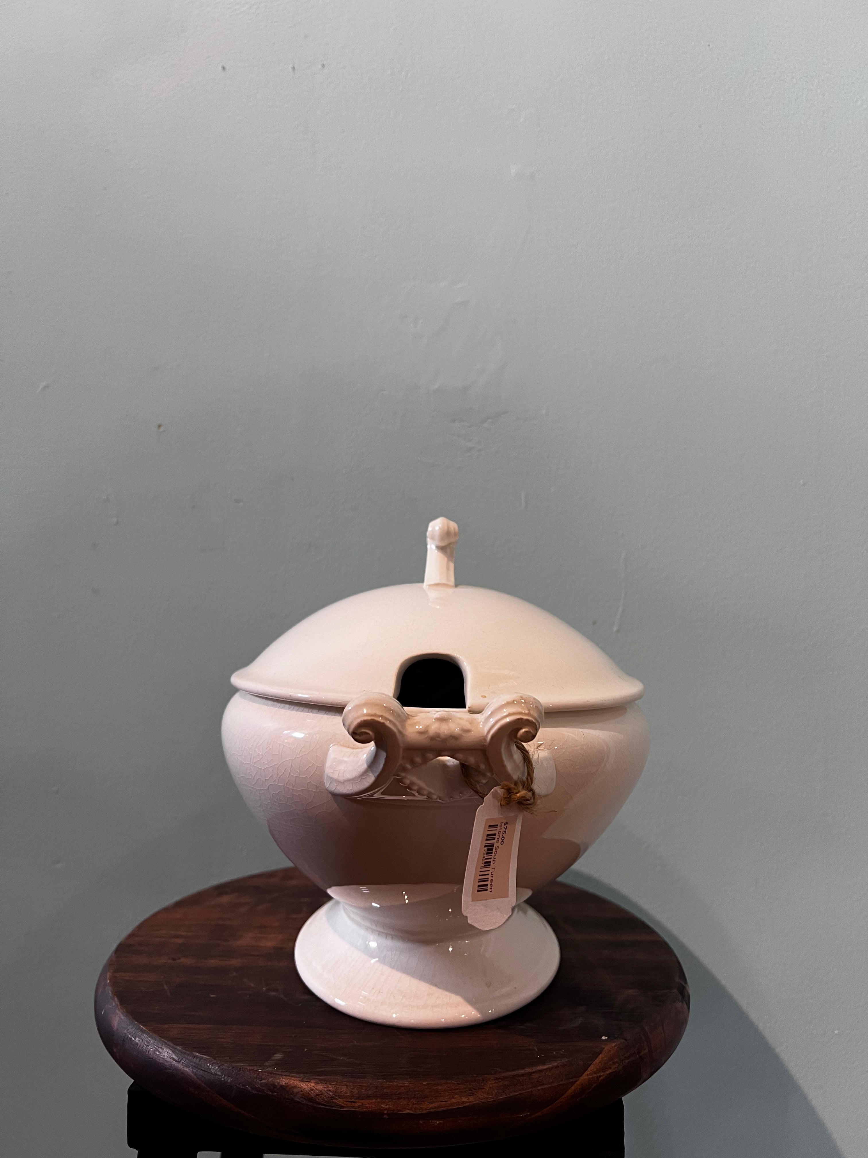 Vintage Ceramic Soup Tureen