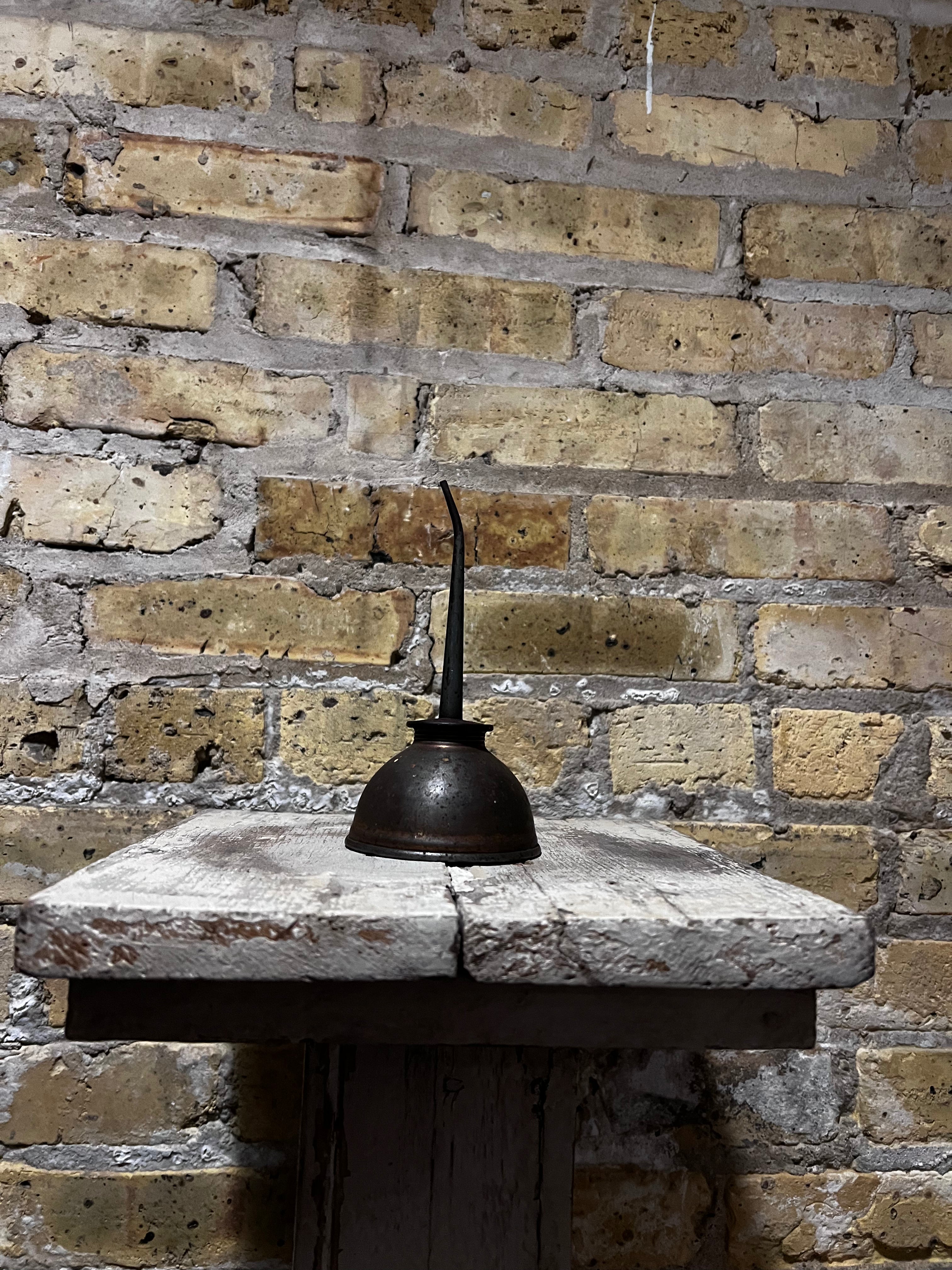 Eagle Brass Oil Can