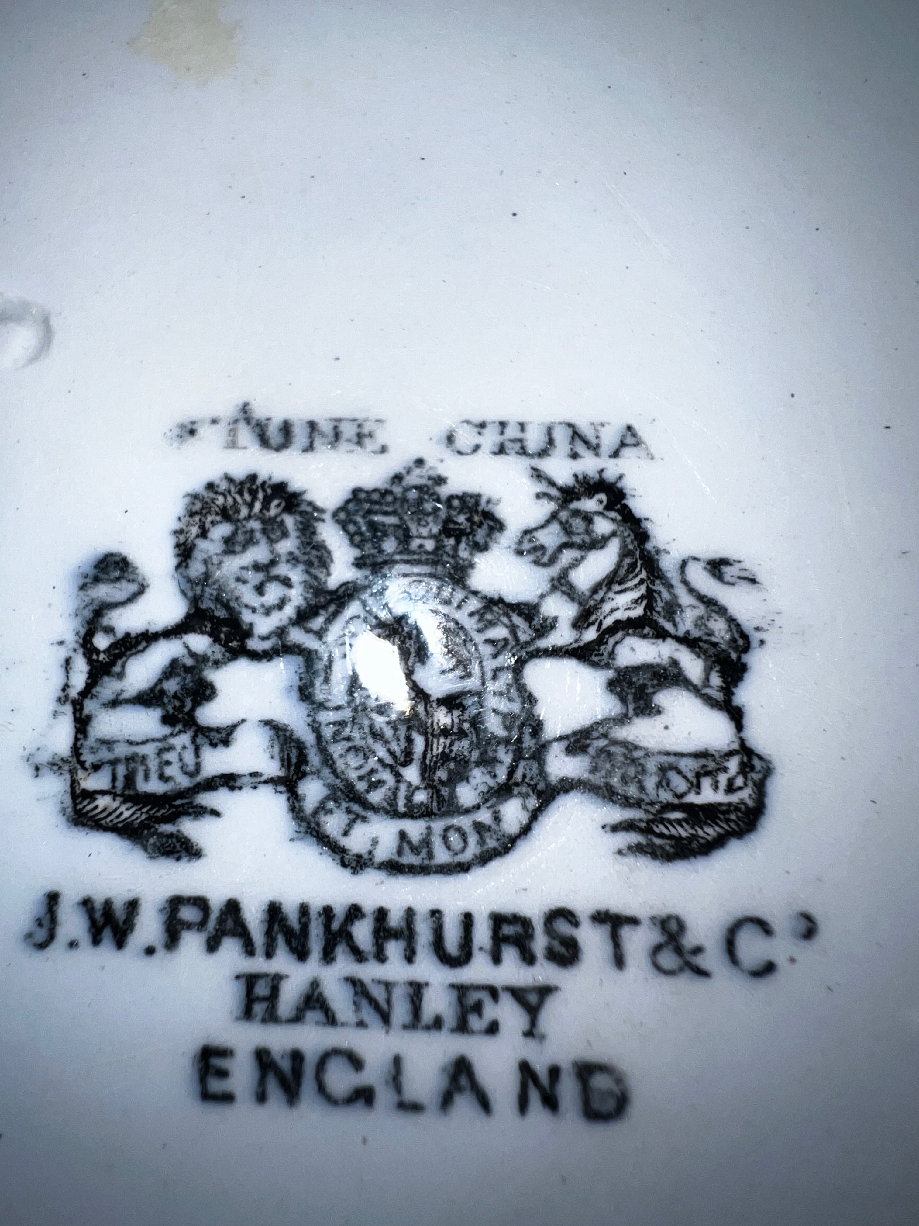 English China Plate