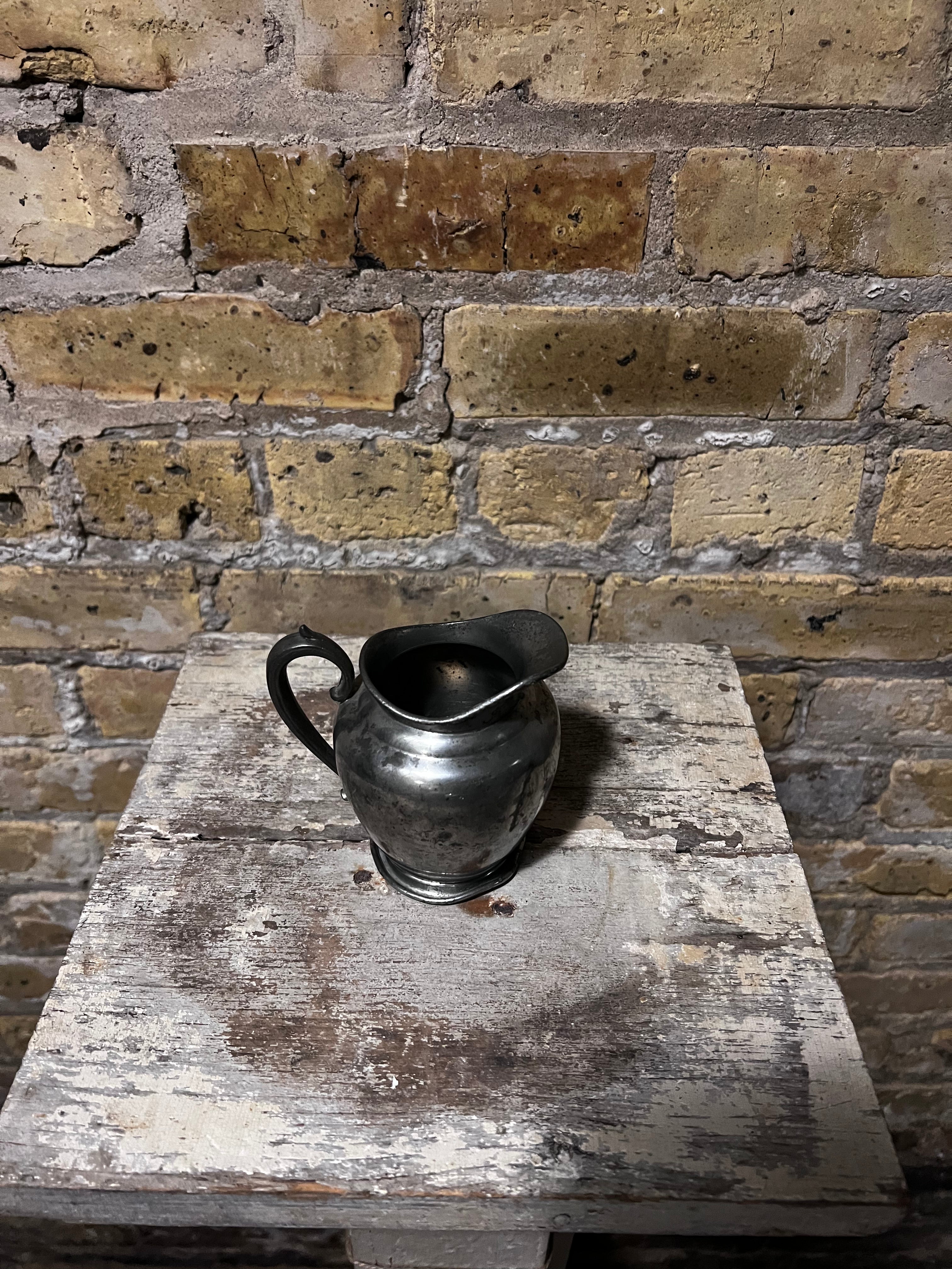 1930’s Pewter Creamer