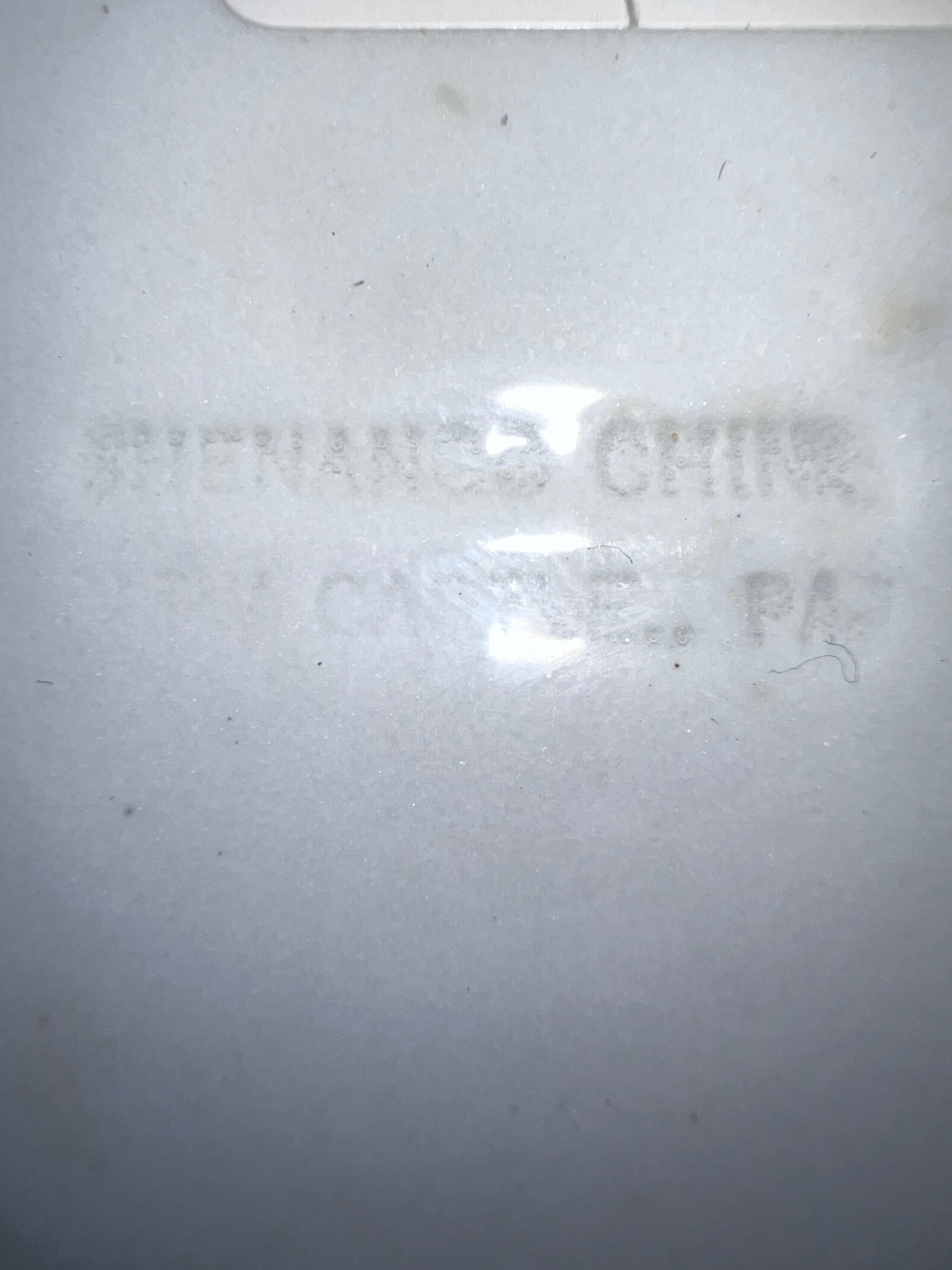 White Oval Tray Med
