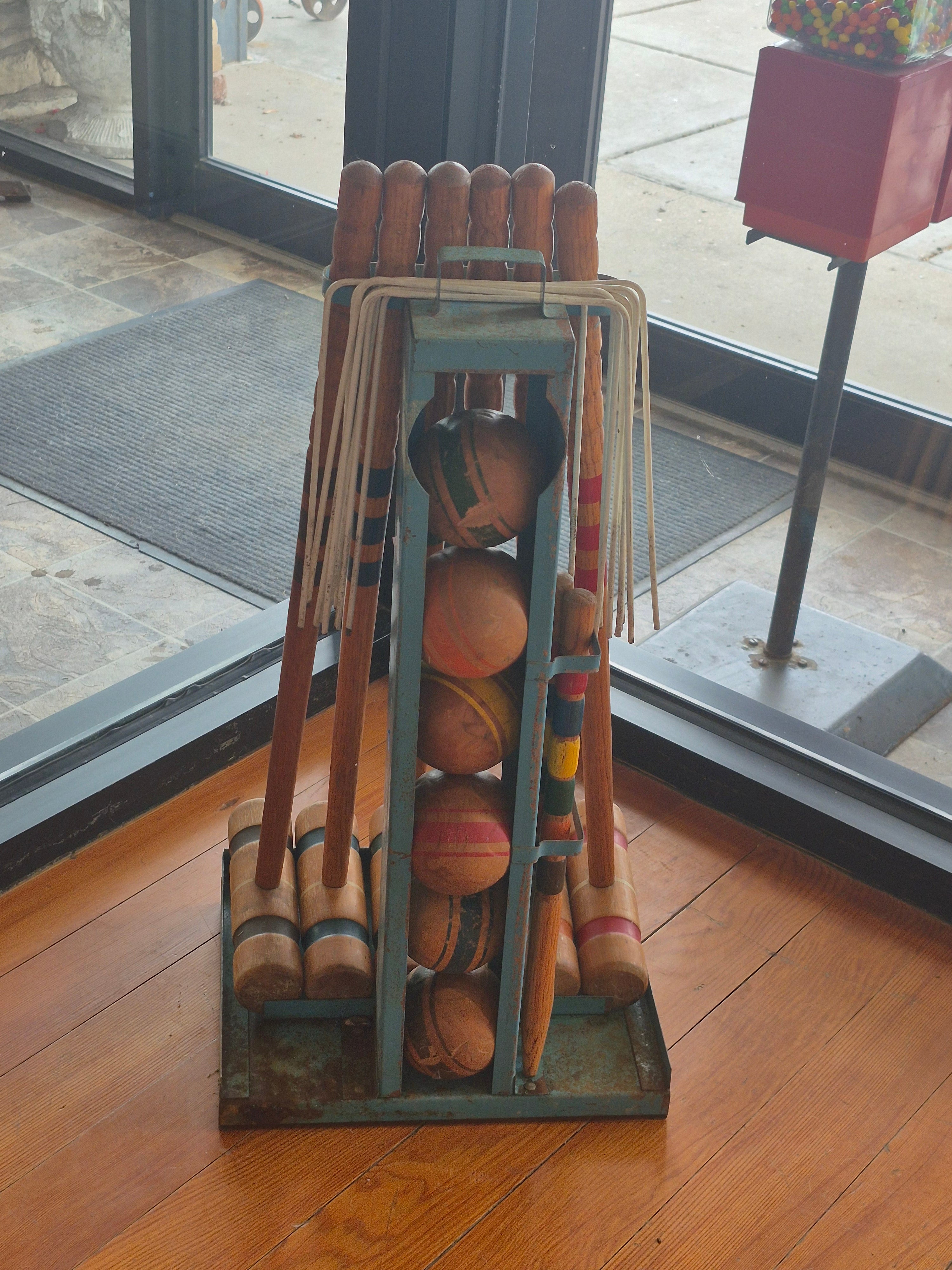 Vintage Croquet set