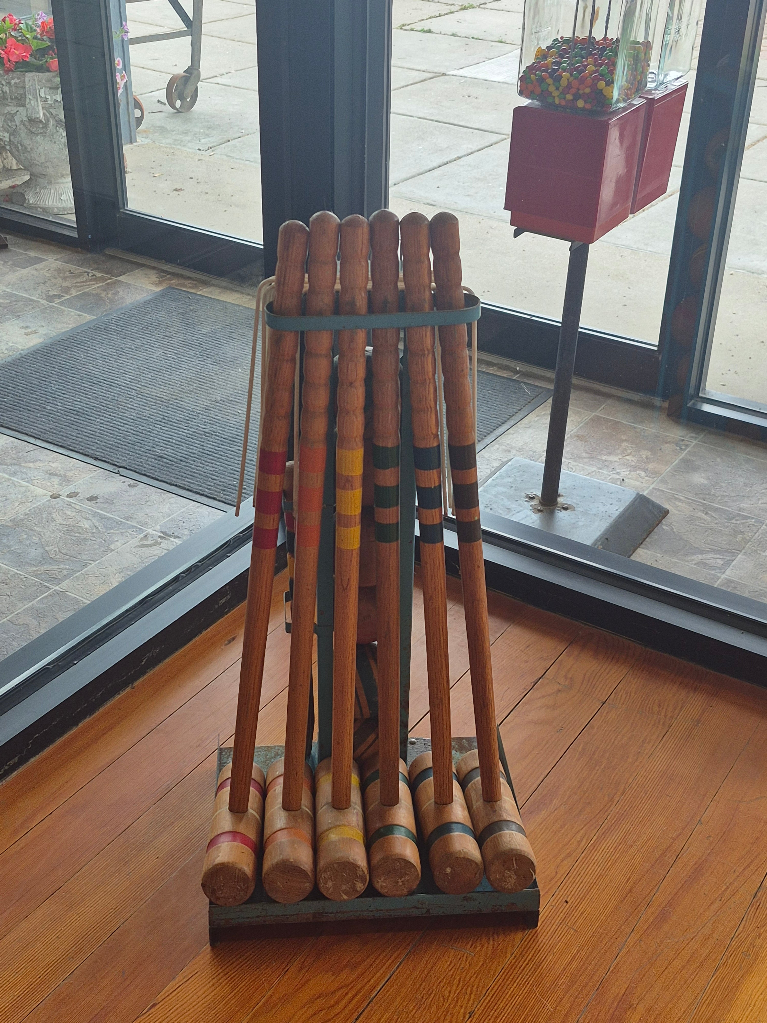 Vintage Croquet set
