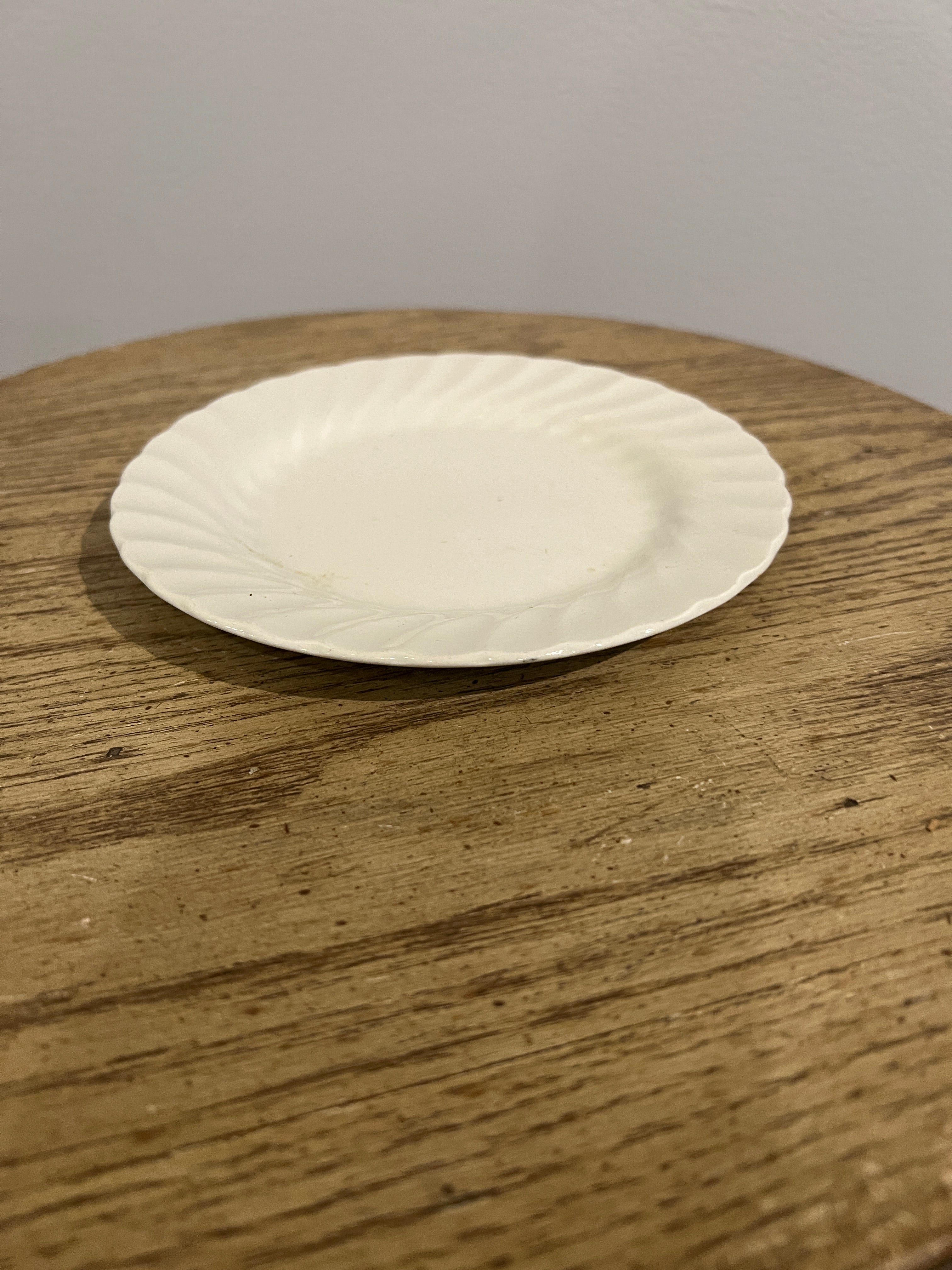 Farmhouse Ironstone Plate