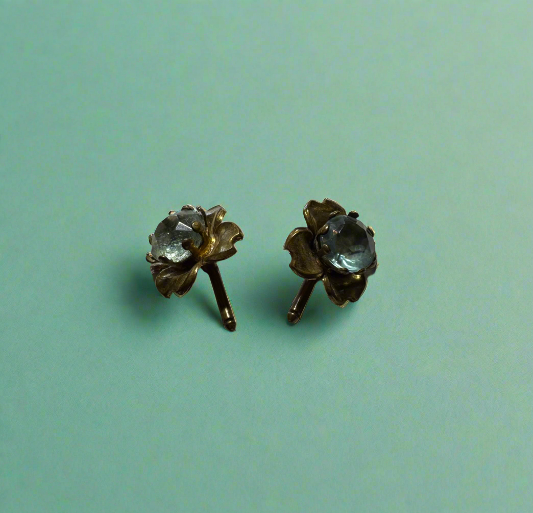 Vintage Floral Dress Clips