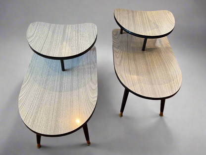 MCM Boomerang Coffee And End Table Set