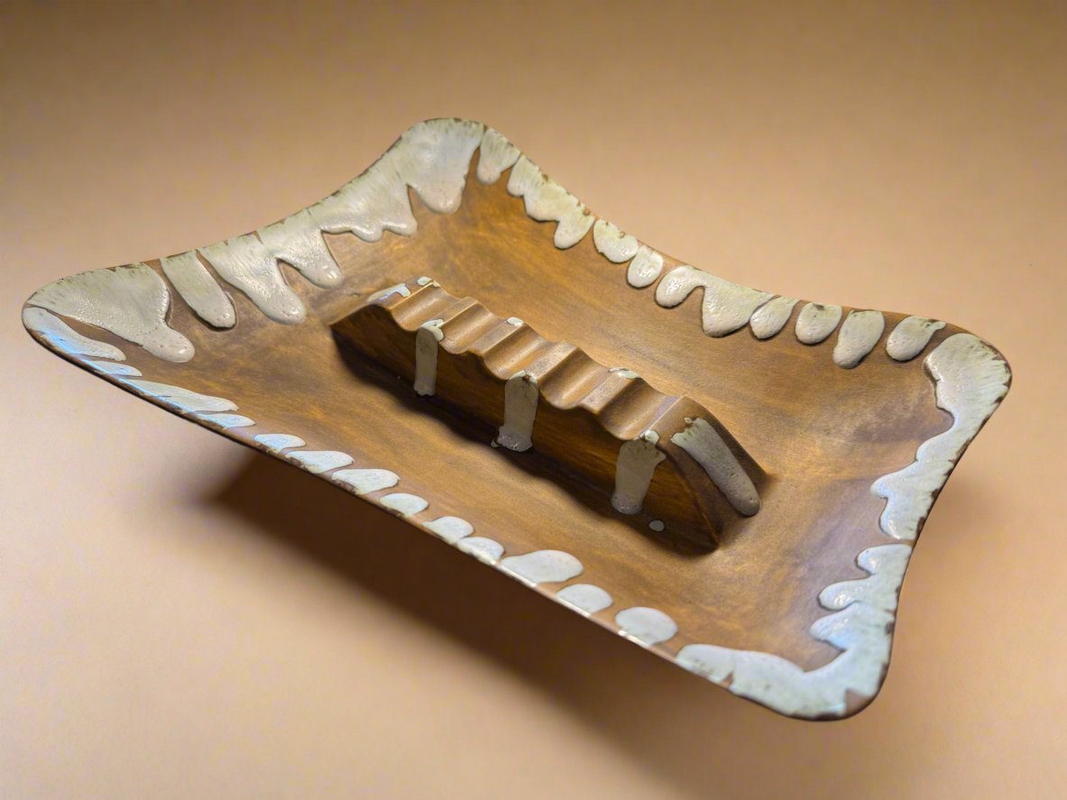 Rita's Rectangular Flared Mid Century Ashtray