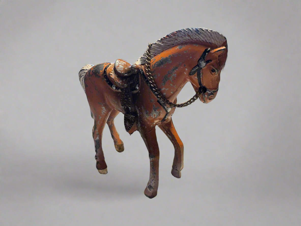 Vintage Small Metal Horse