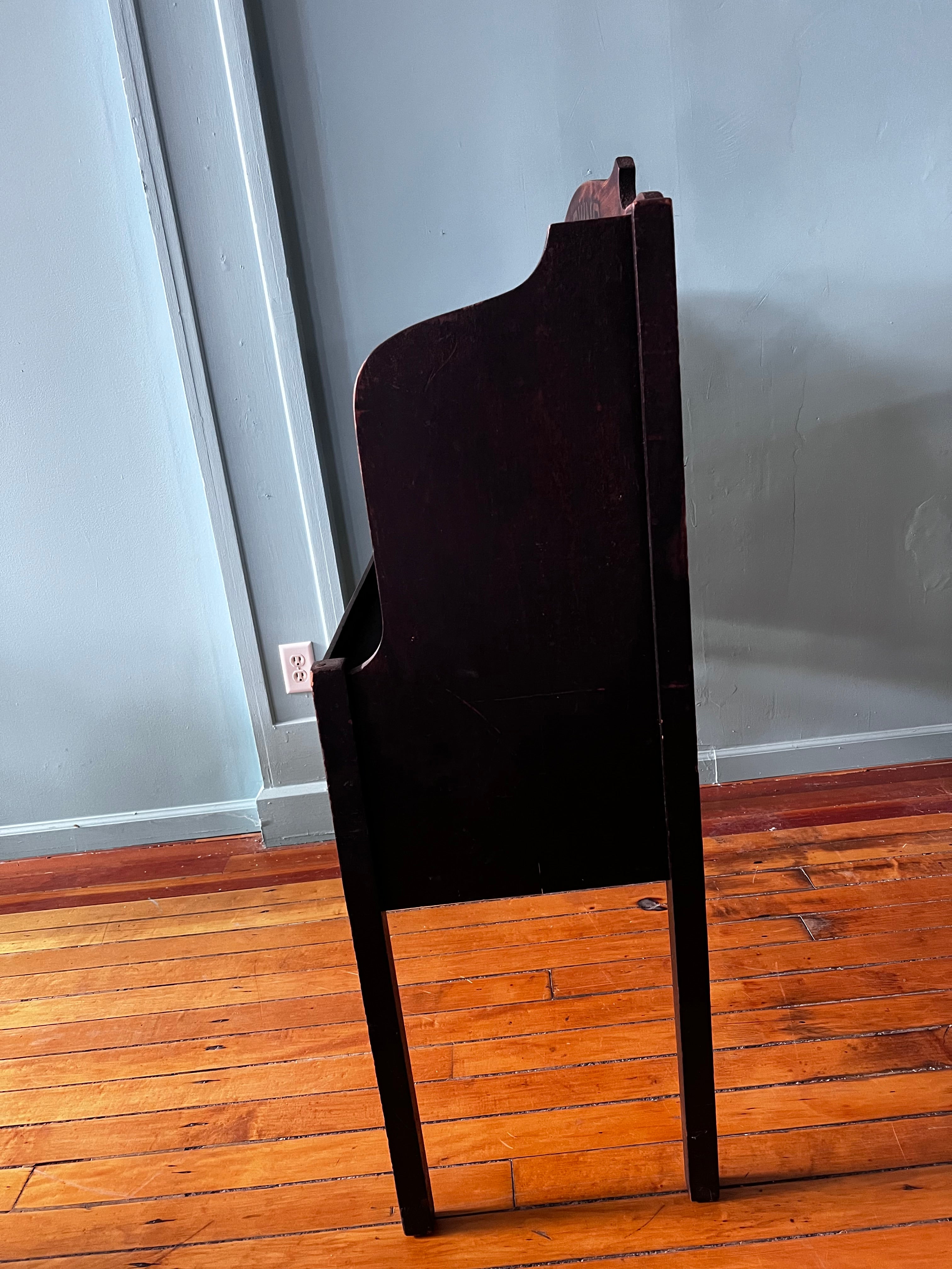 Antique Browns "Tested Seeds" Cabinet & Display