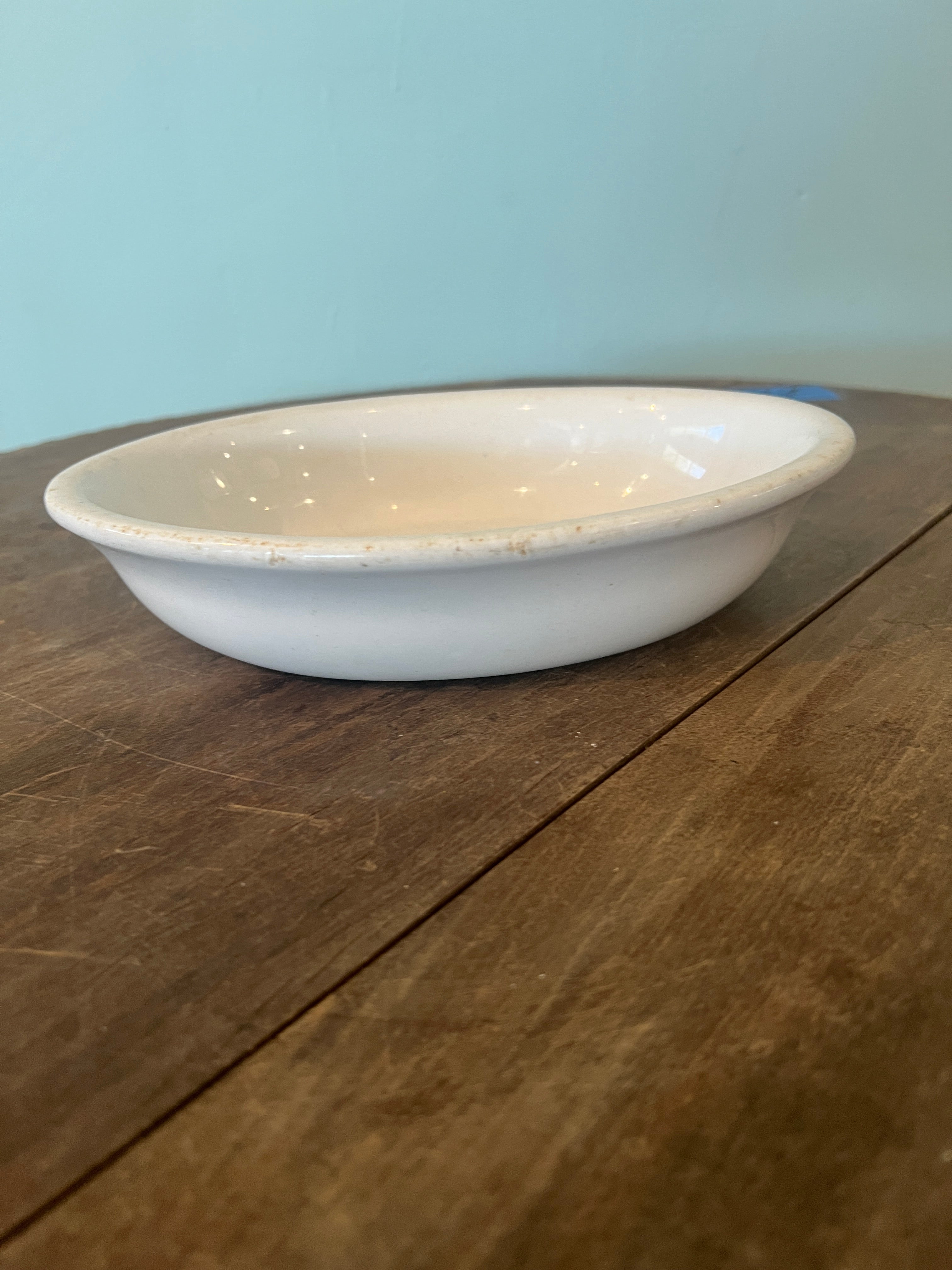 Antique Furnival Ironstone Serving Bowl