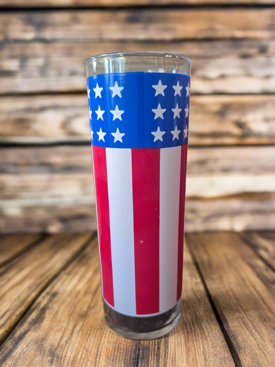 Stars and Stripes Highball Glasses