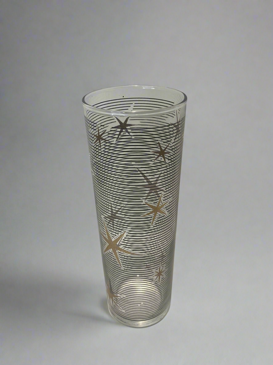 Libby Gold Atomic Tall Tumblers (Set of 4)