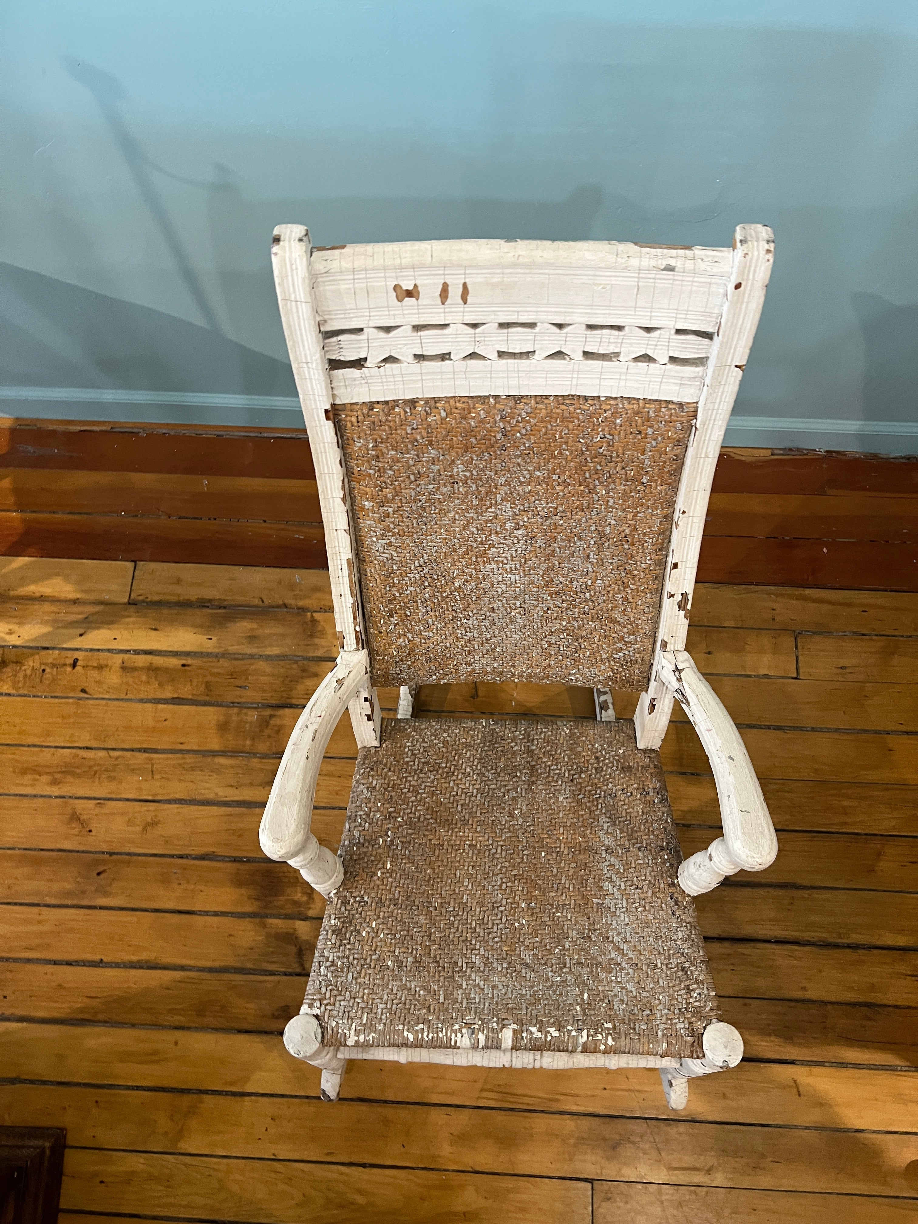 Vintage Wicker Rocker