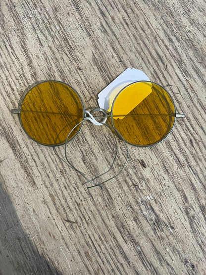 Vintage Orange Sunglasses