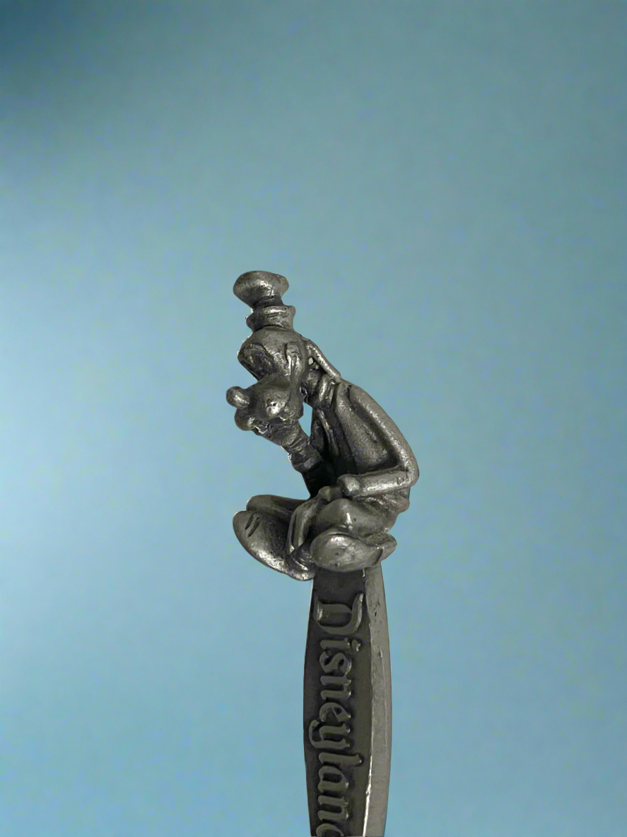Vintage Disneyland Pewter Goofy Collectible Spoon