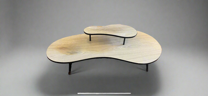 MCM Boomerang Coffee And End Table Set