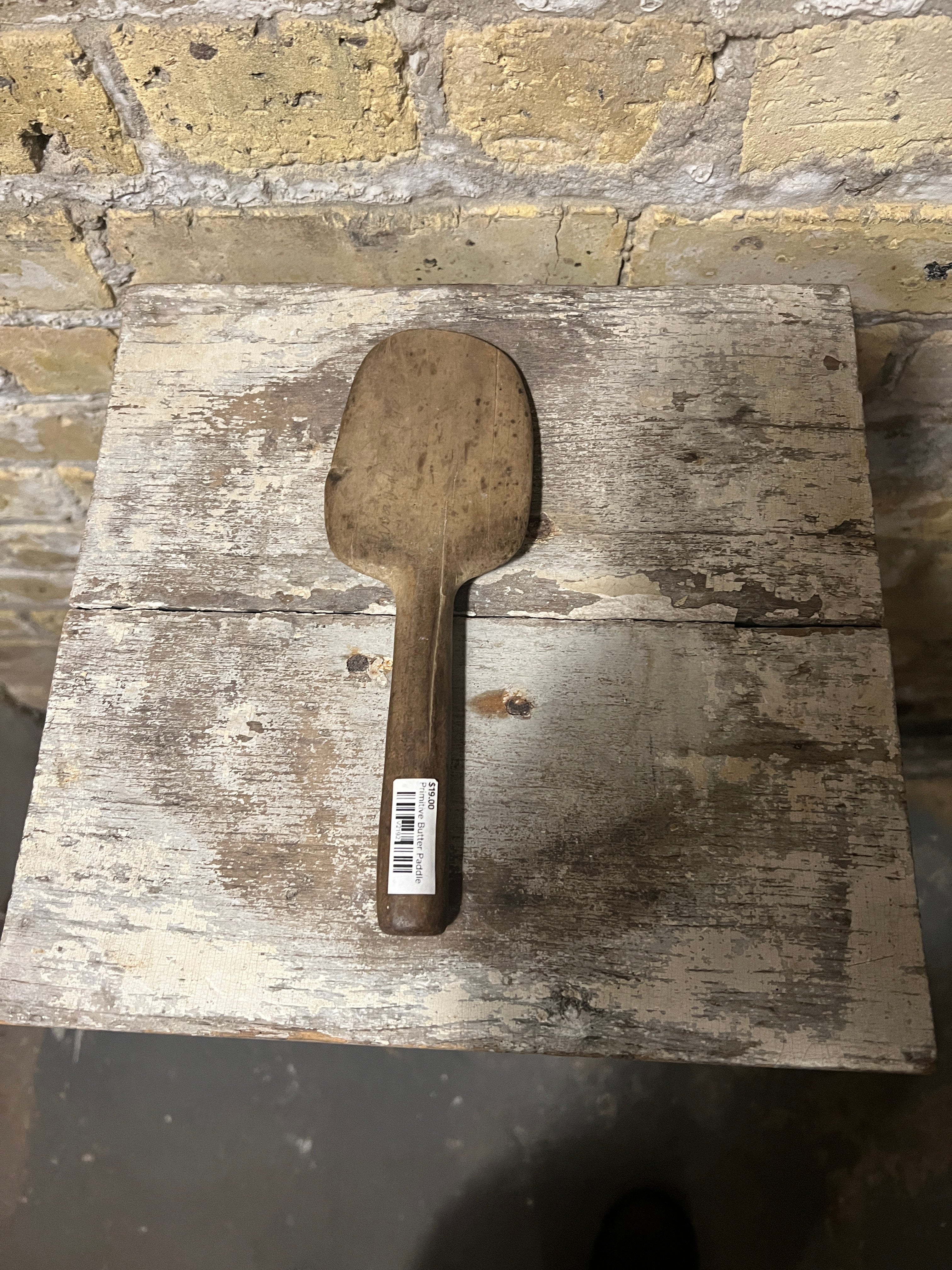 Primitive Butter Paddle