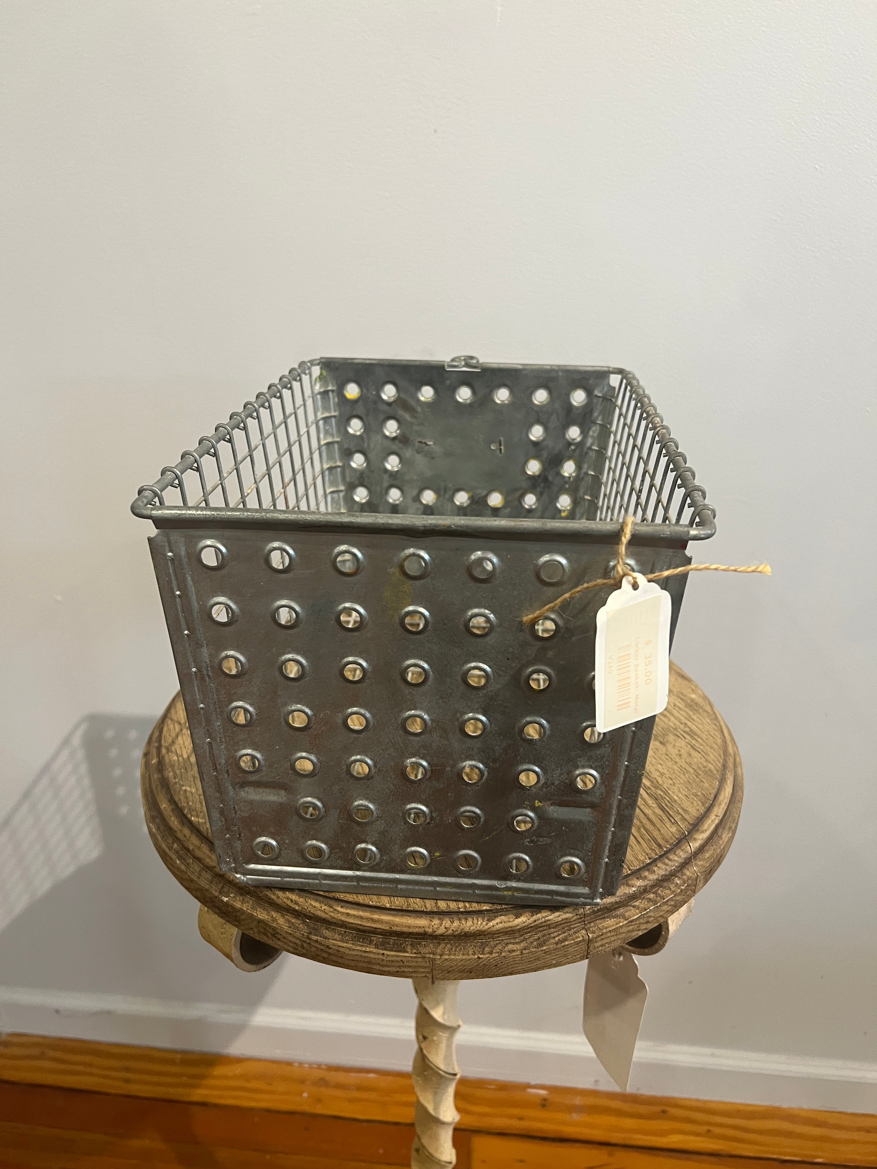 Locker Basket- Metal