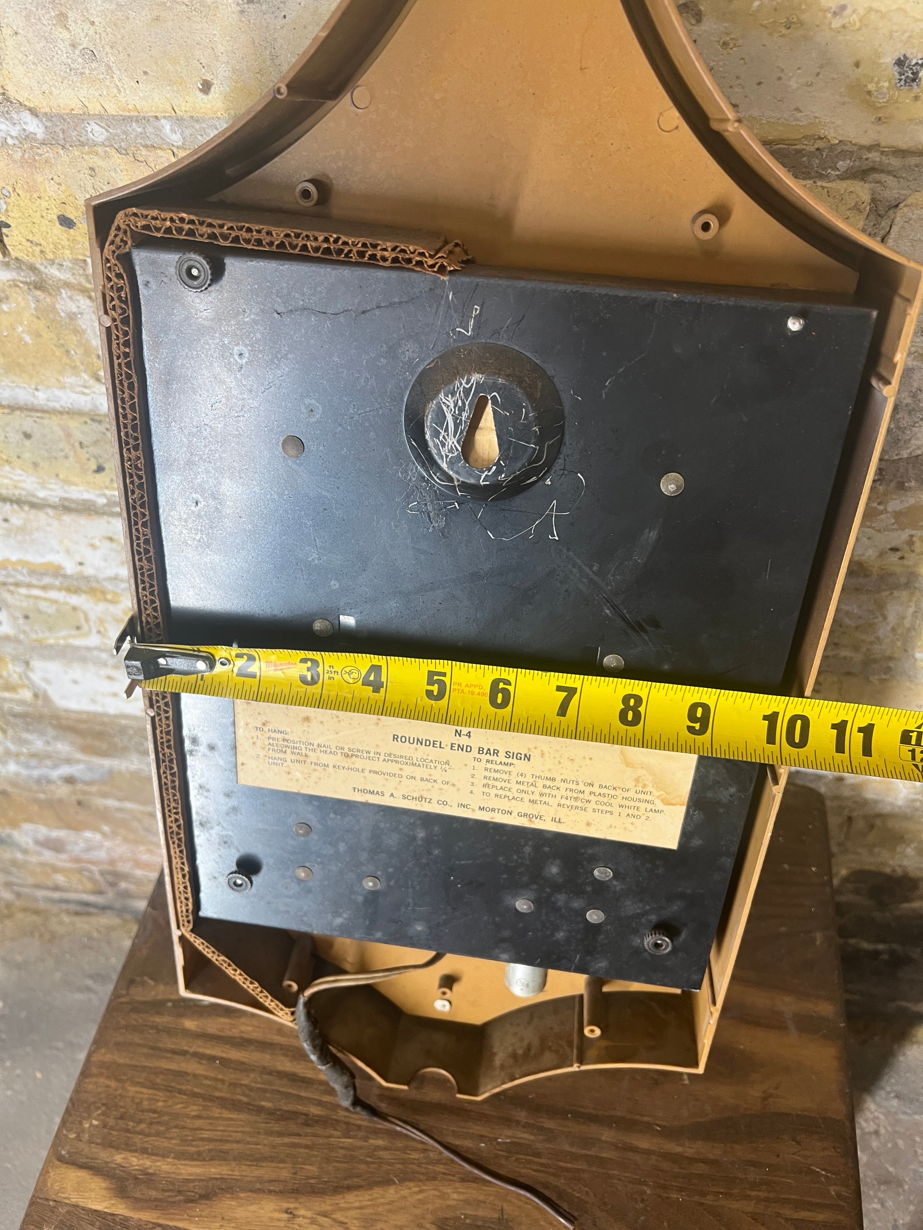 Vintage Meister Brau Beer "We've been Expecting You" Bar Light